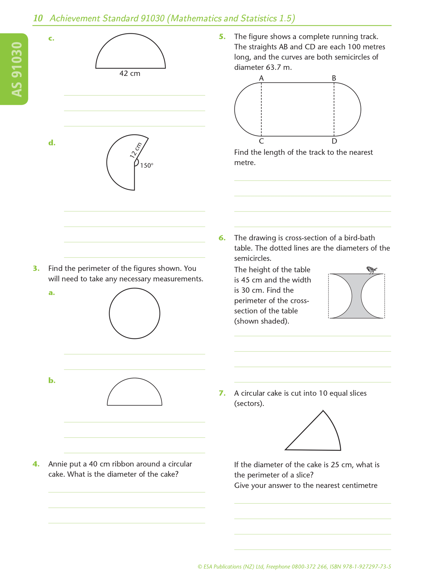 Level 1 Measurement 1.5 Learning Workbook - SPECIAL (damaged stock at $5 each)