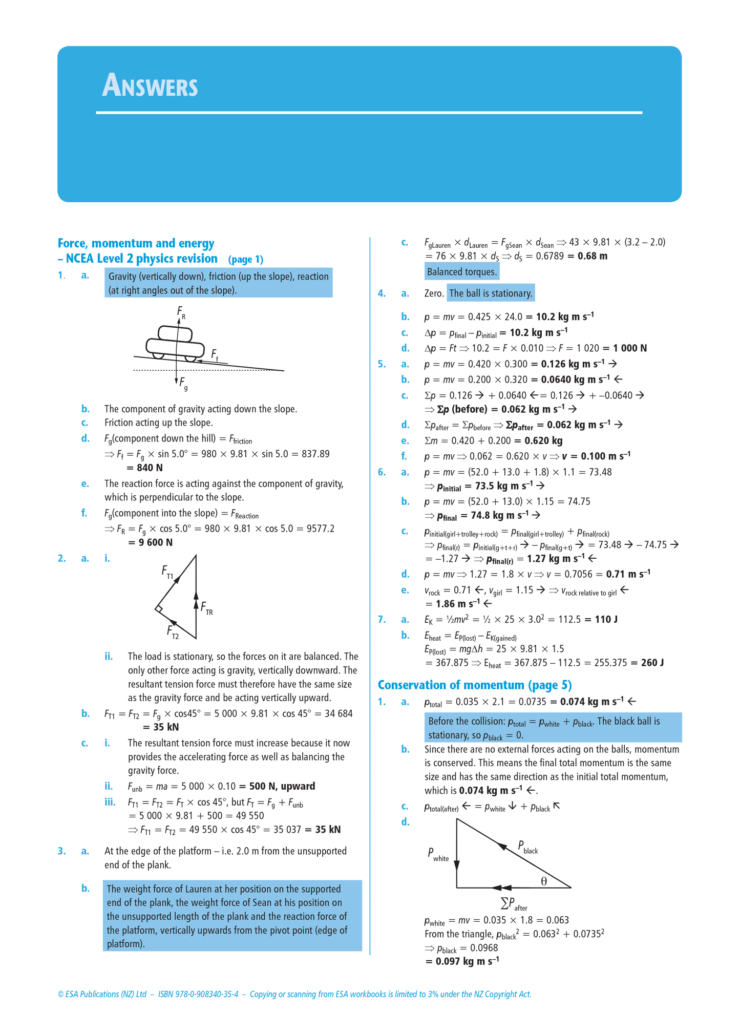 Level 3 Mechanical Systems 3.4 Learning Workbook