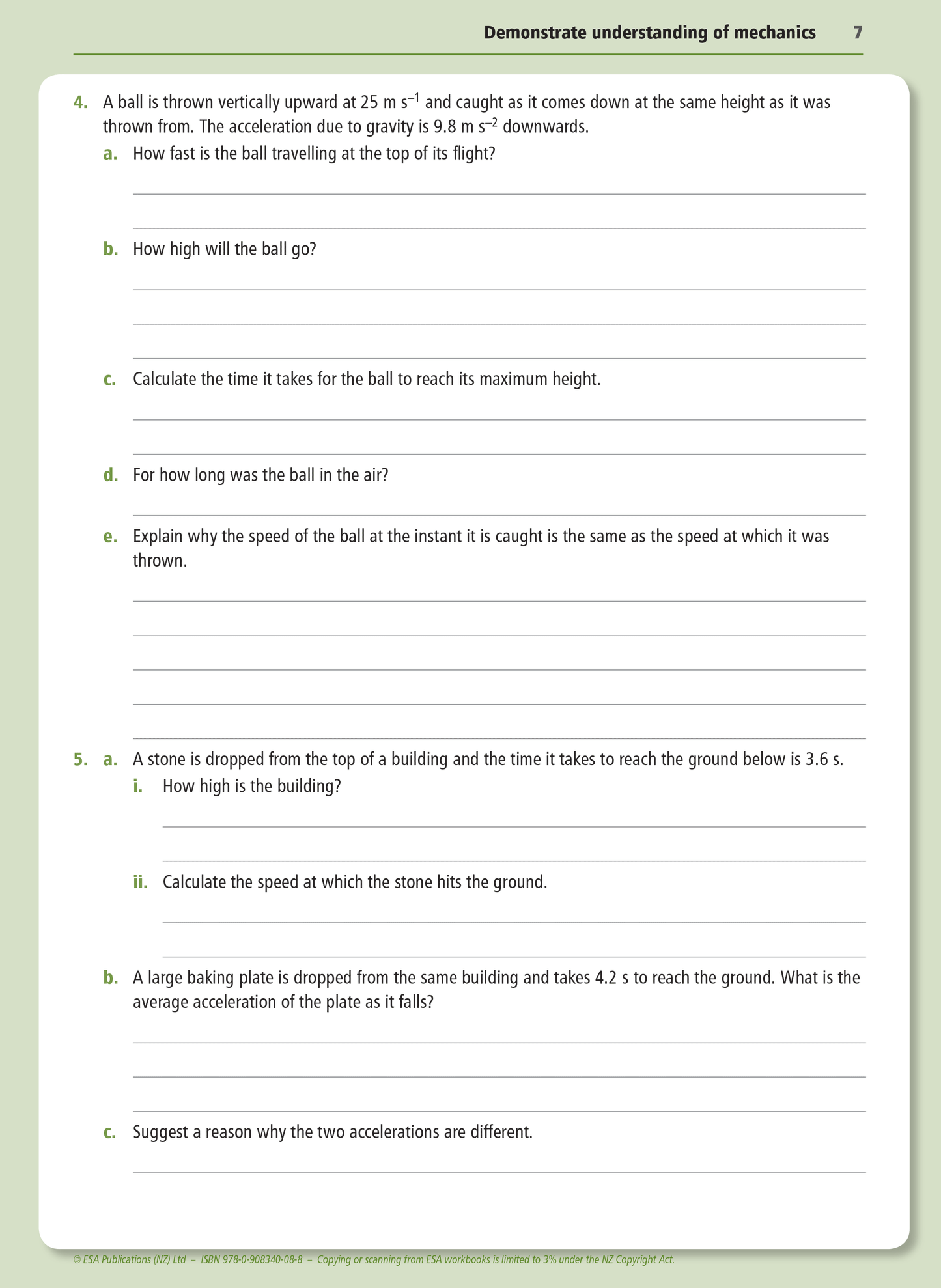 Level 2 Mechanics 2.4 Learning Workbook