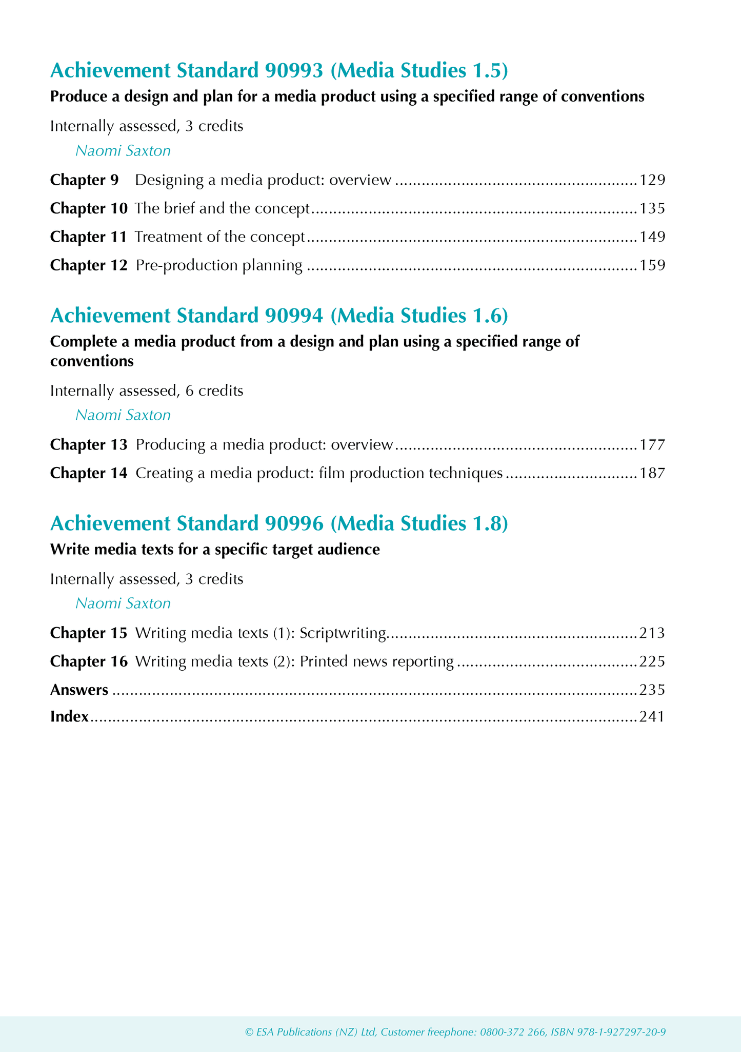 Level 1 Media Studies ESA Study Guide