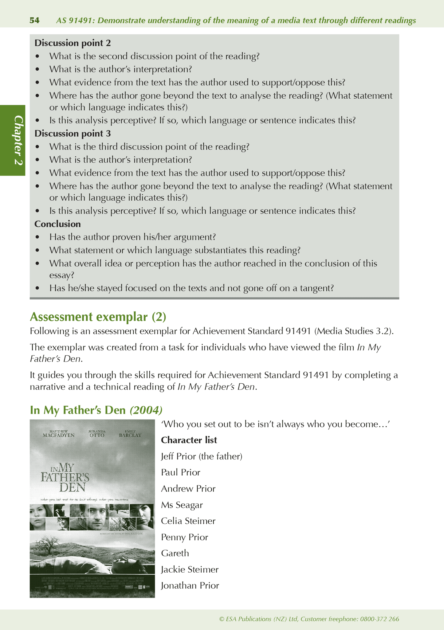 Level 3 Media Studies ESA Study Guide
