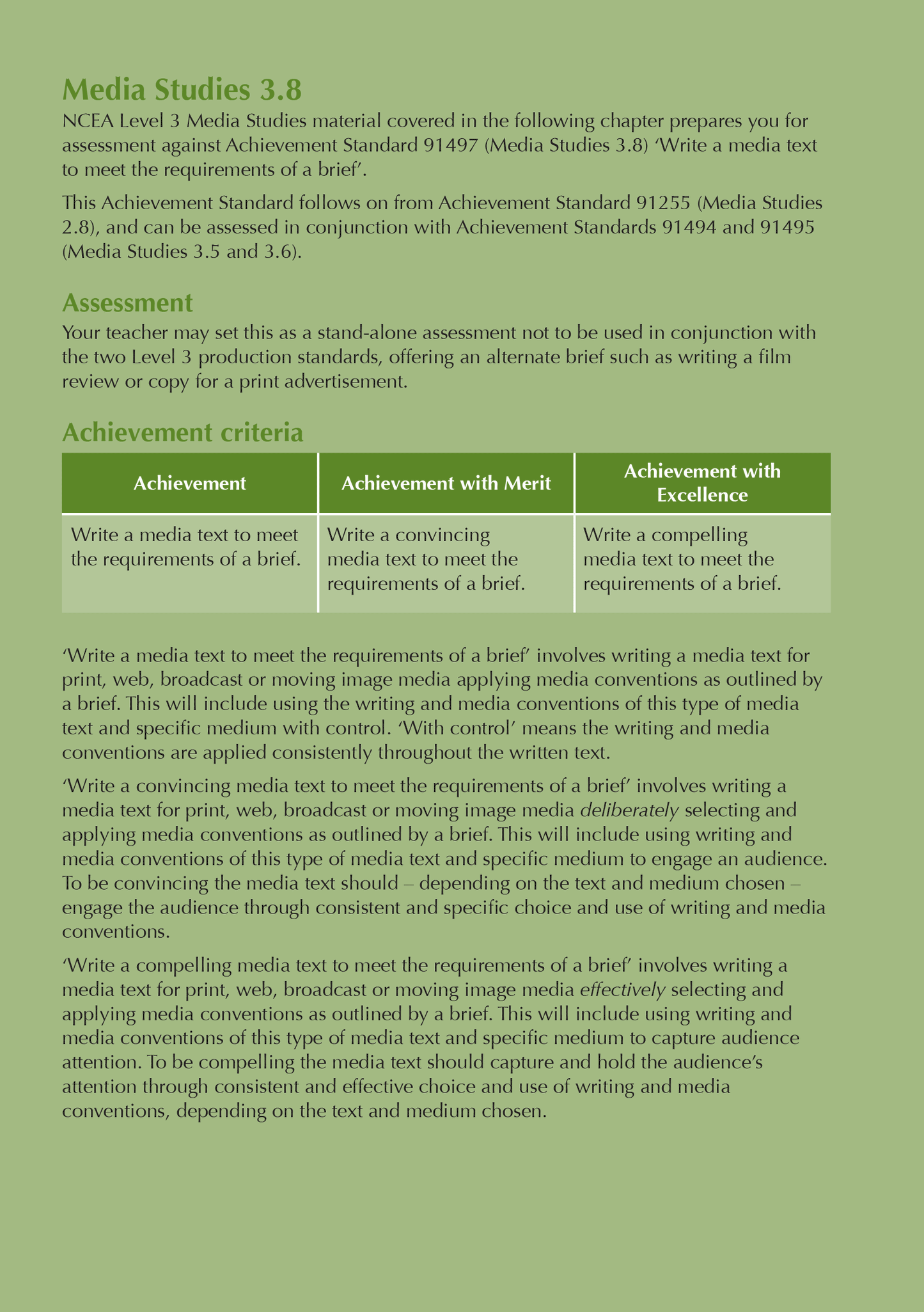 Level 3 Media Studies ESA Study Guide