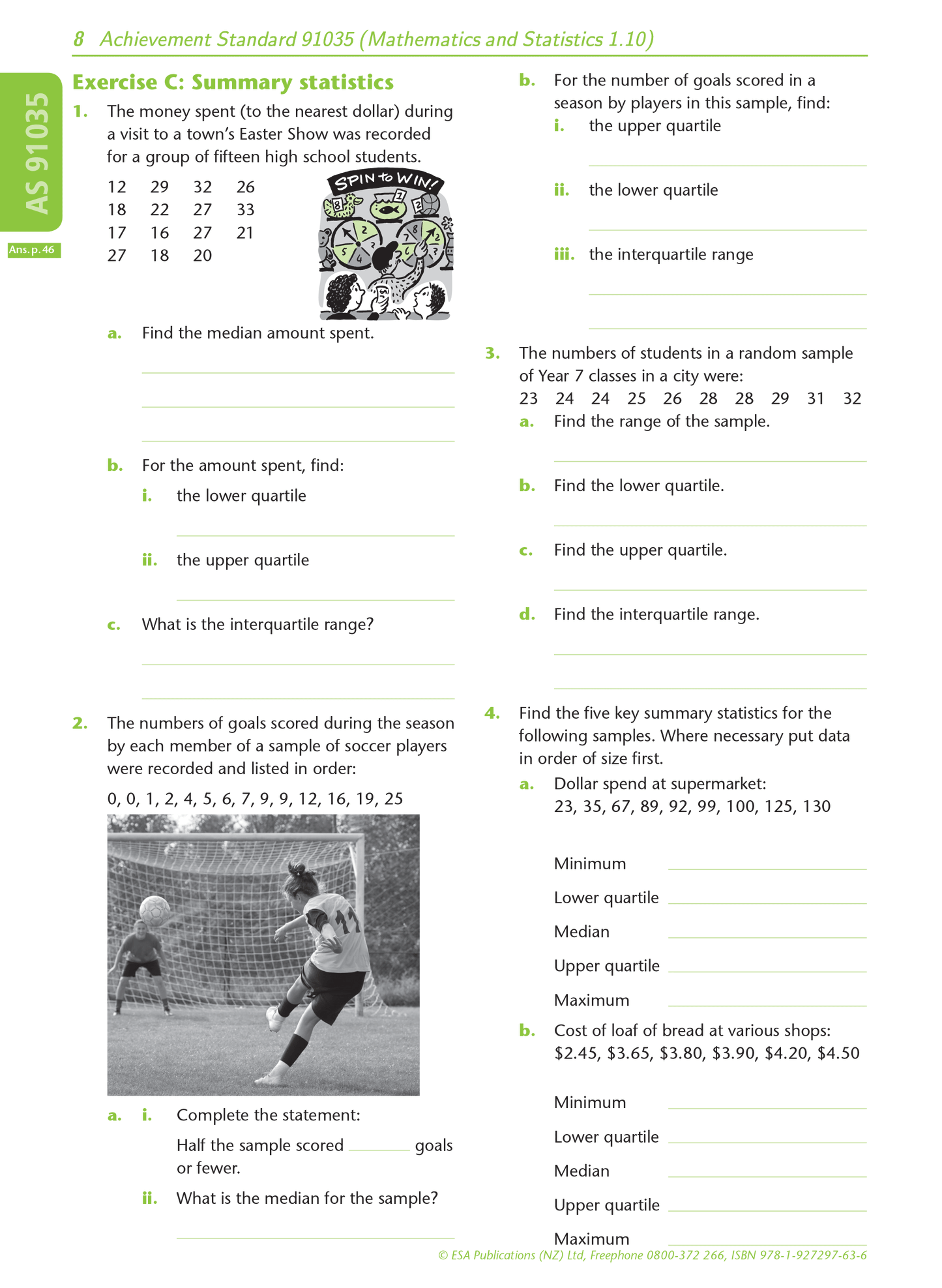 Level 1 Multivariate Data 1.10 Learning Workbook