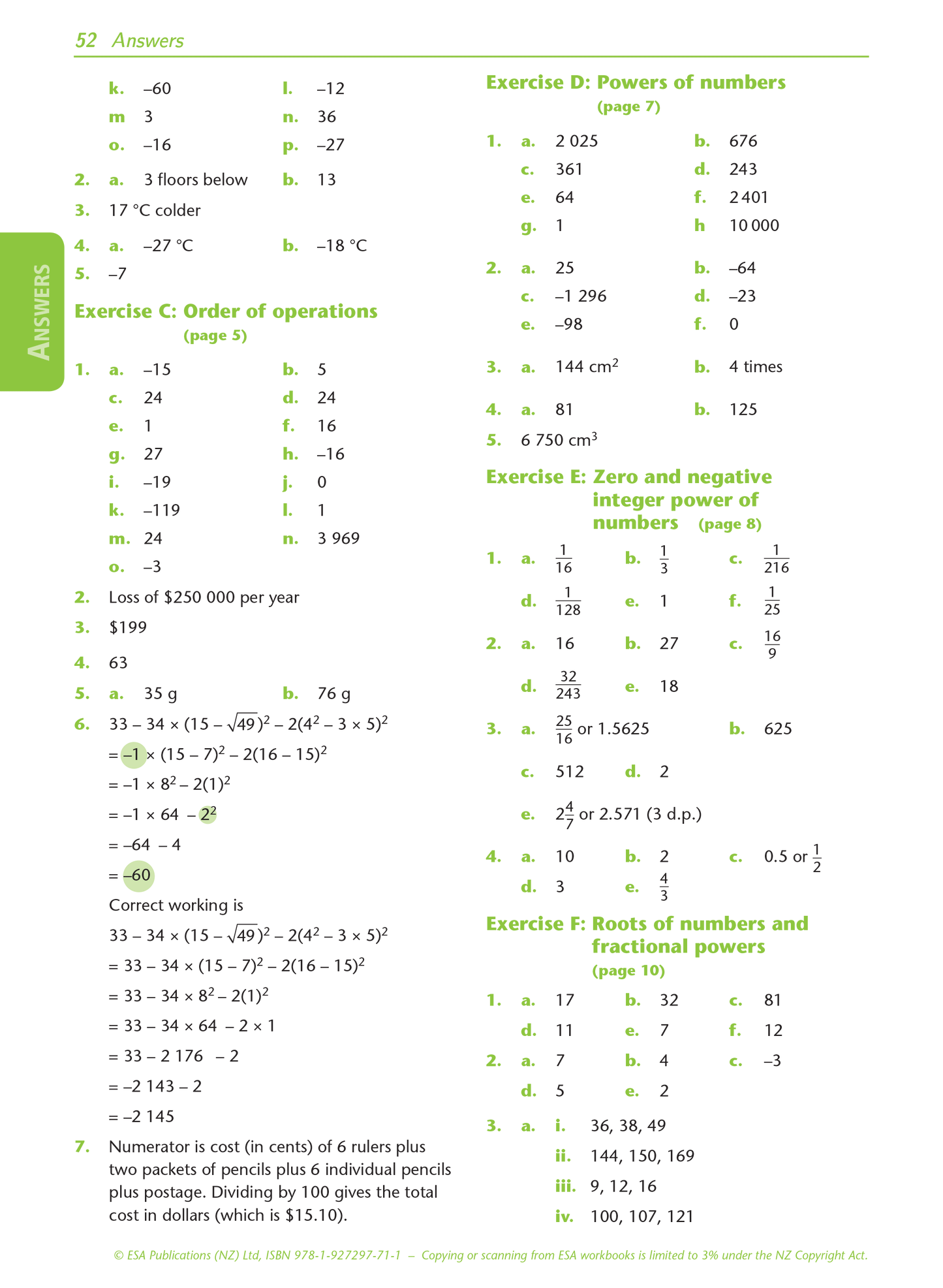 Level 1 Number 1.1 Learning Workbook
