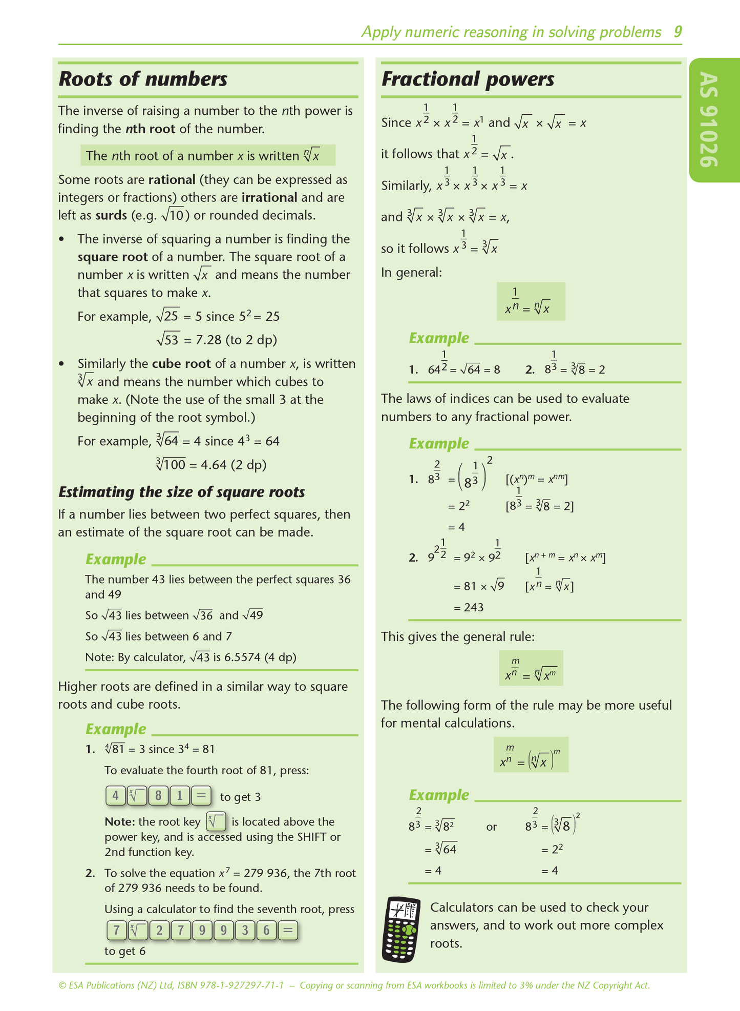 Level 1 Number 1.1 Learning Workbook