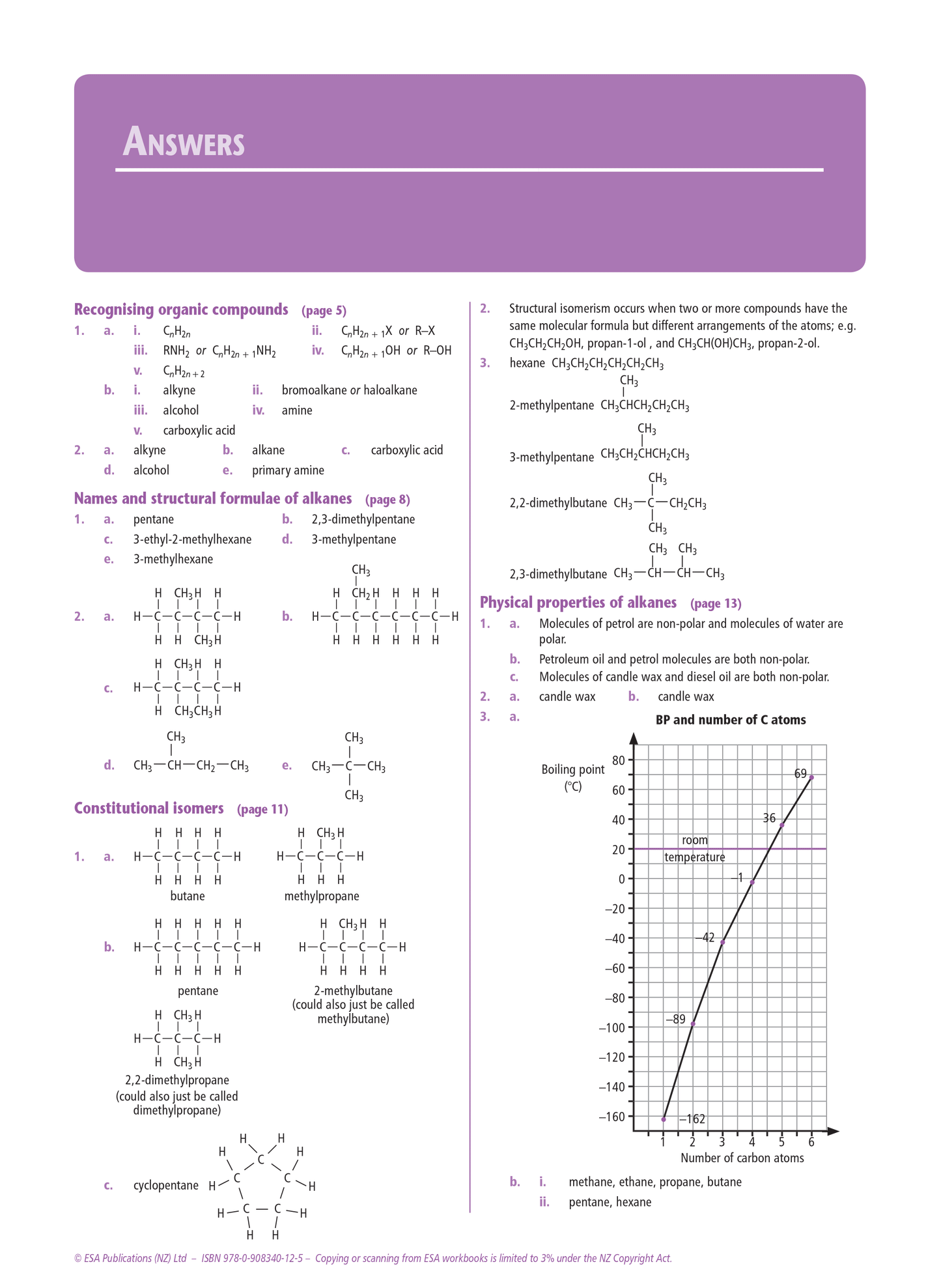 Level 2 Organic Chemistry 2.5 Learning Workbook