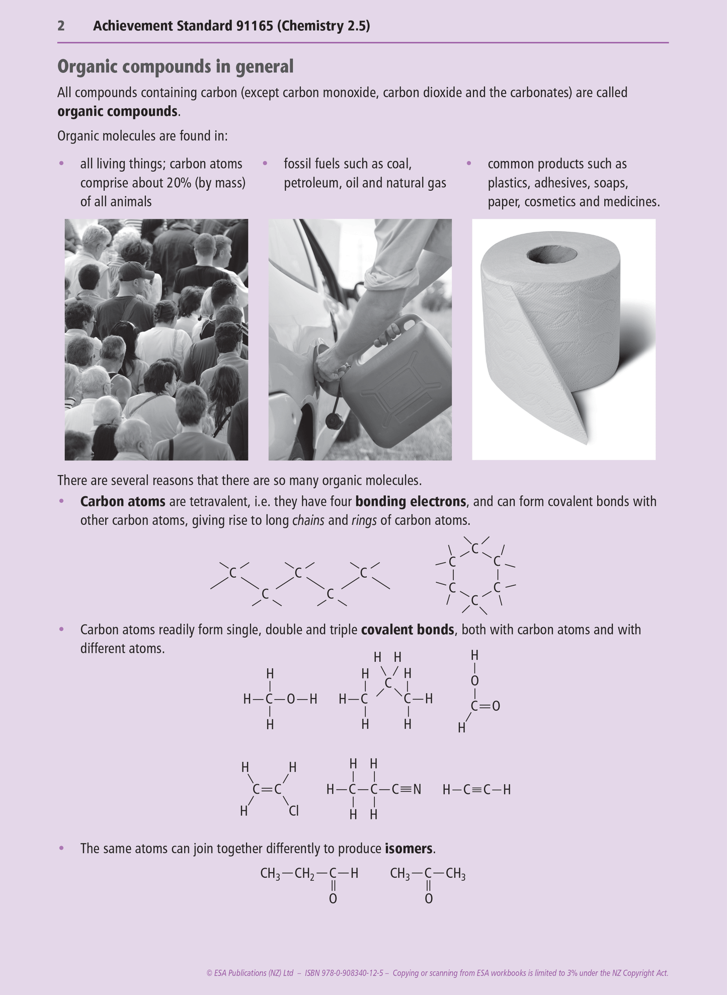 Level 2 Organic Chemistry 2.5 Learning Workbook