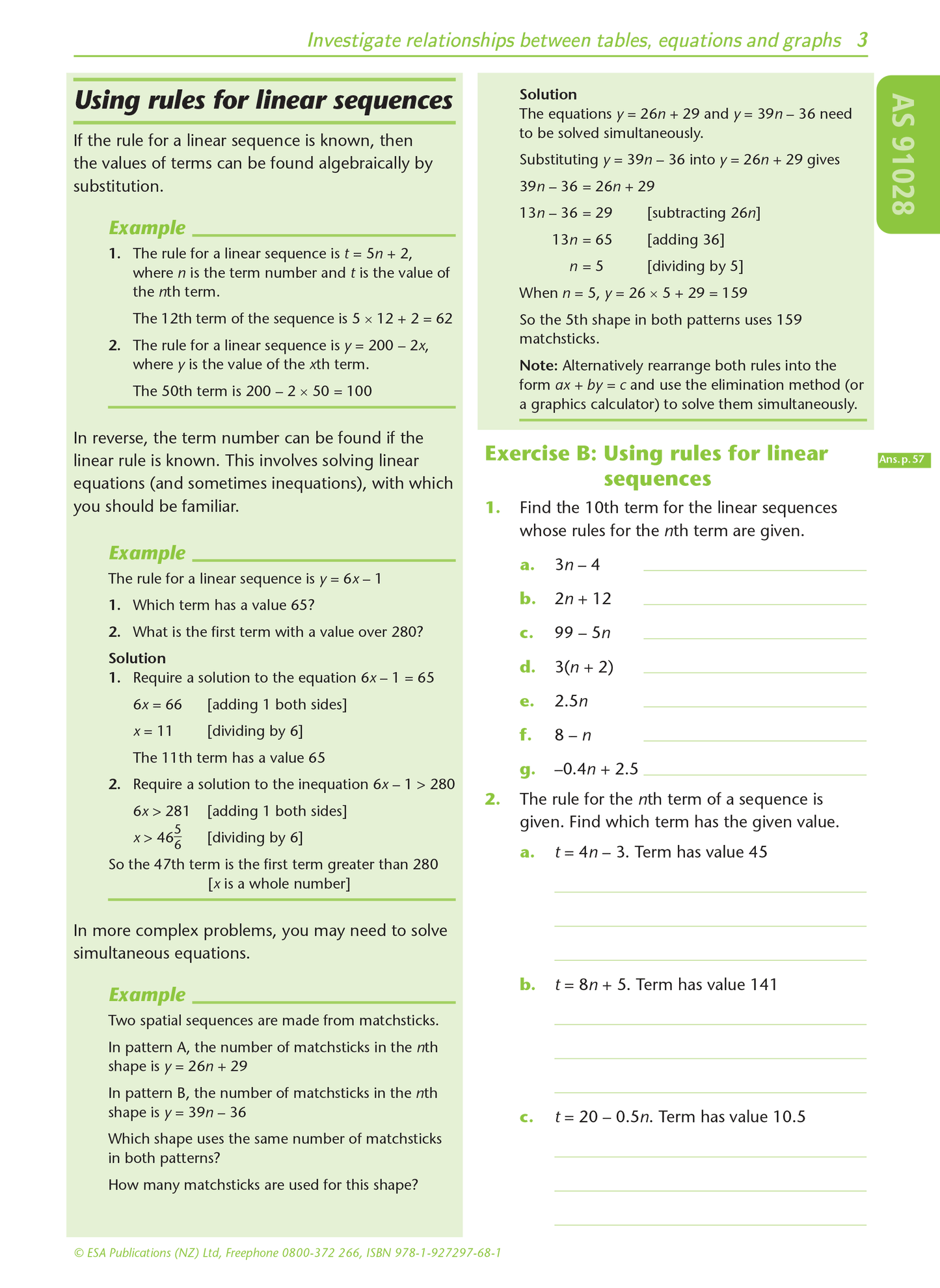 Level 1 Patterns and Graphs 1.3 Learning Workbook
