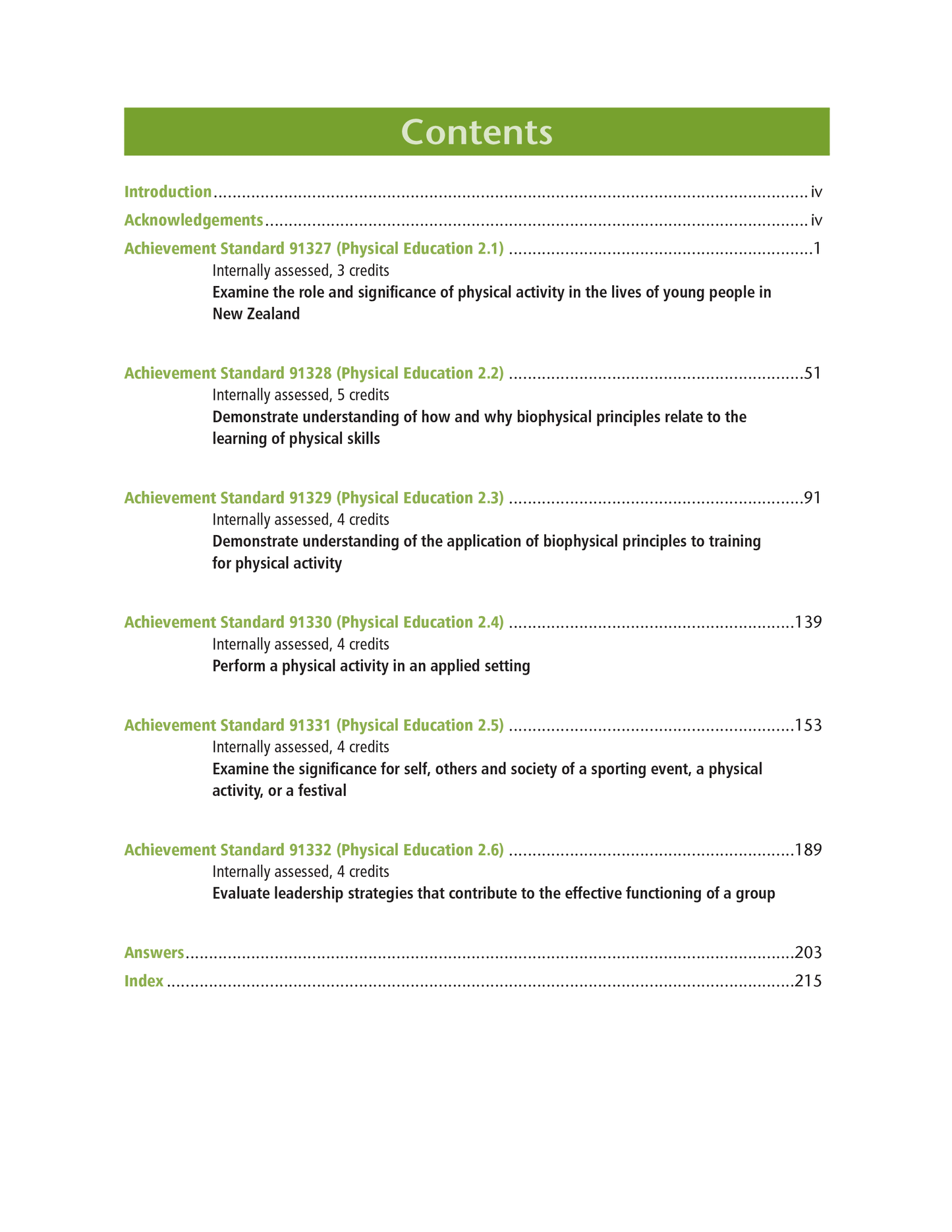 Level 2 Physics Externals Learning Workbook