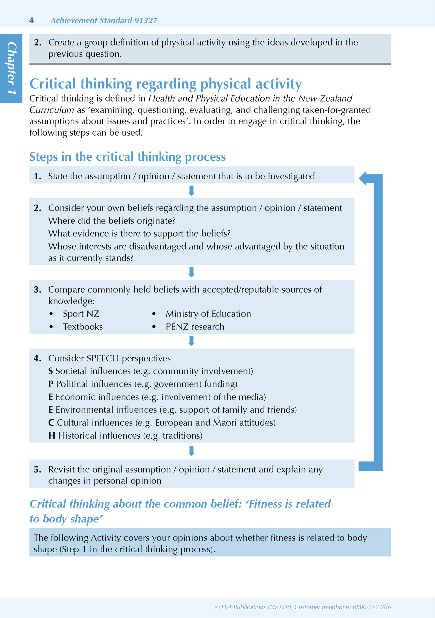 Level 2 Physical Education ESA Study Guide