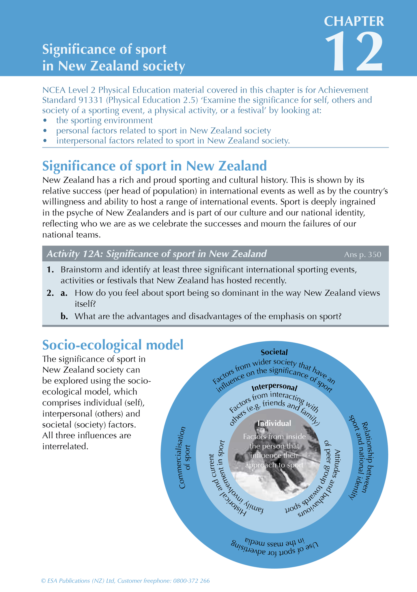 Level 2 Physical Education ESA Study Guide