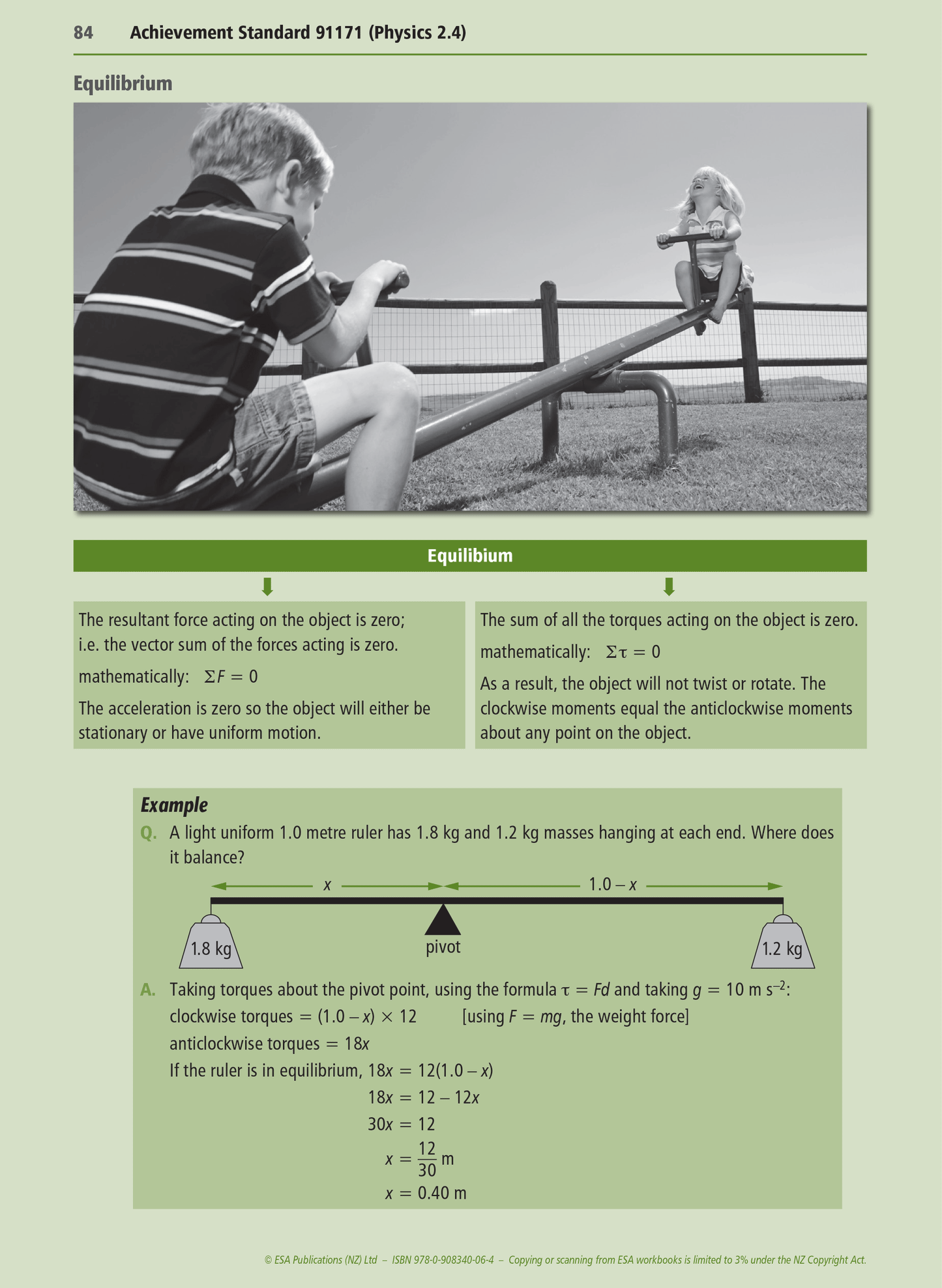 Level 2 Physics Externals Learning Workbook