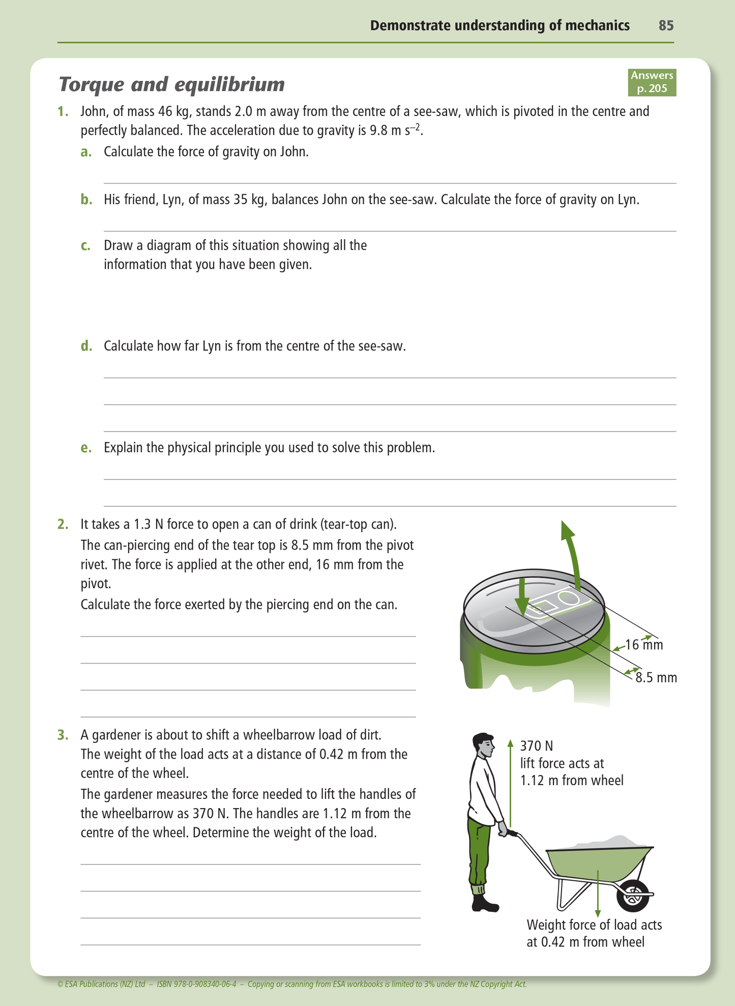Level 2 Physics Externals Learning Workbook