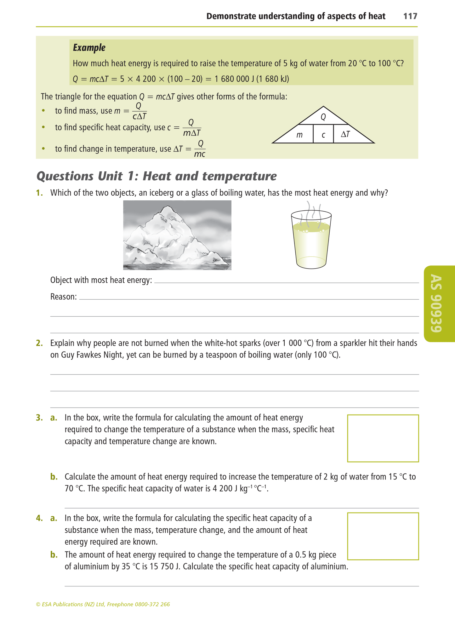 Level 1 Physics Learning Workbook