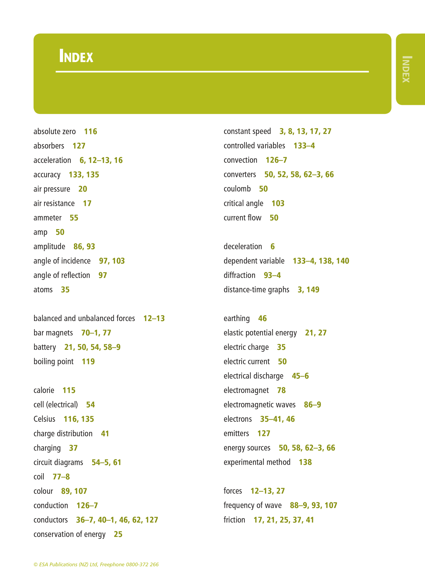 Level 1 Physics Learning Workbook