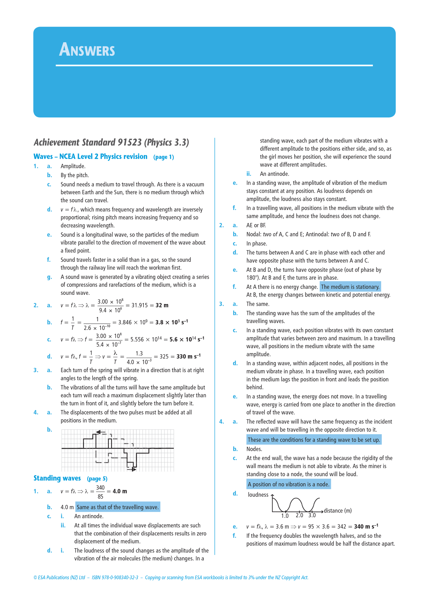 Level 3 Physics Externals Learning Workbook