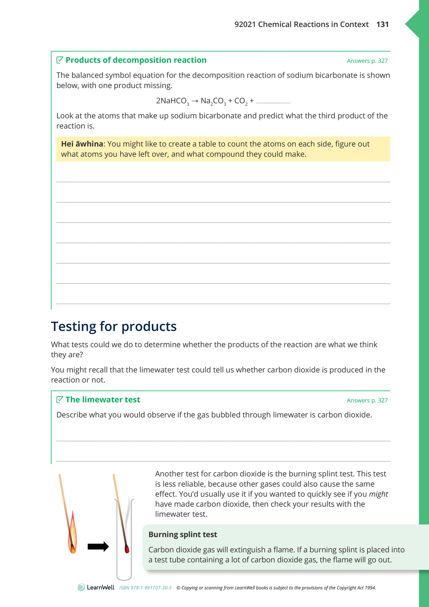 92021 Chemical Reactions in Context Learning Guide - SPECIAL (damaged stock at $12 each)