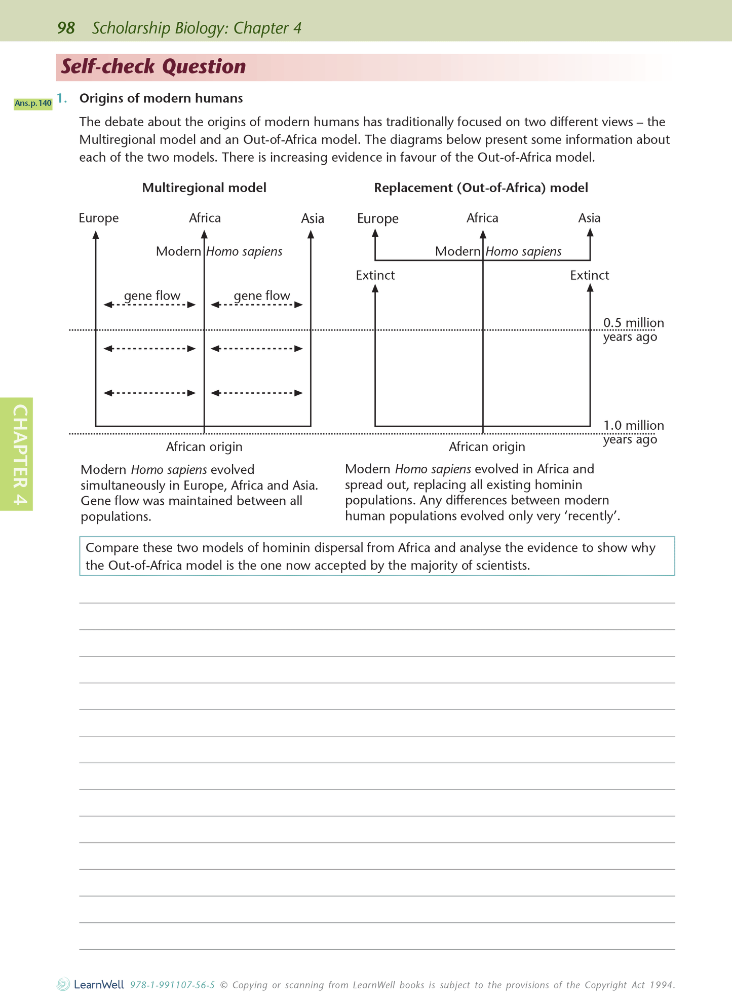 Scholarship Biology AME Workbook - SPECIAL (damaged stock at $10 each)