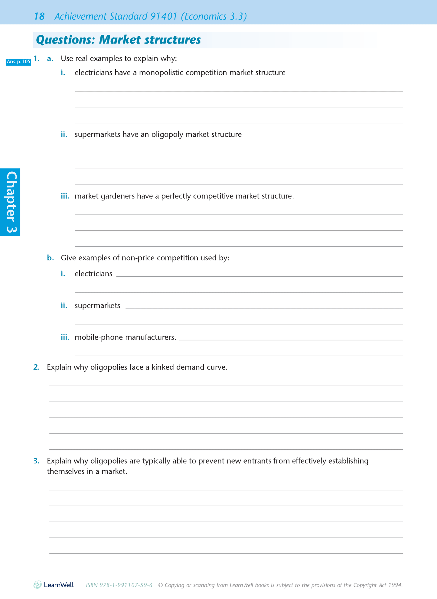 Scholarship Economics AME Workbook