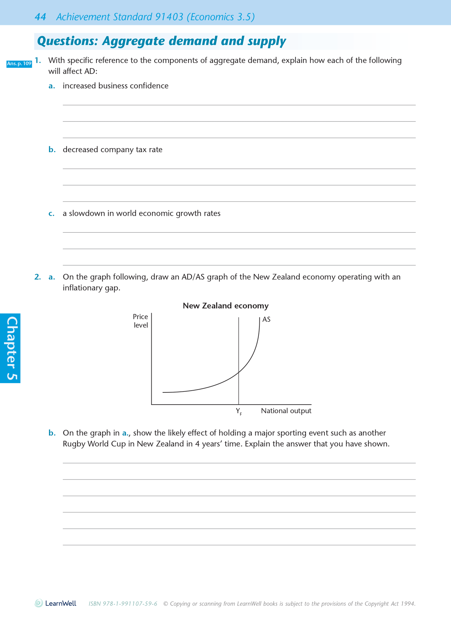 Scholarship Economics AME Workbook