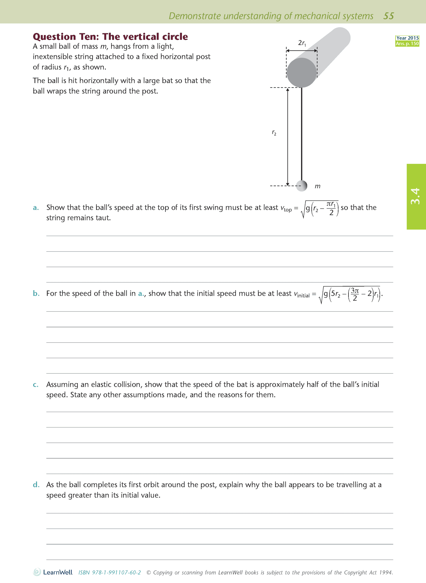 Scholarship Physics AME Workbook