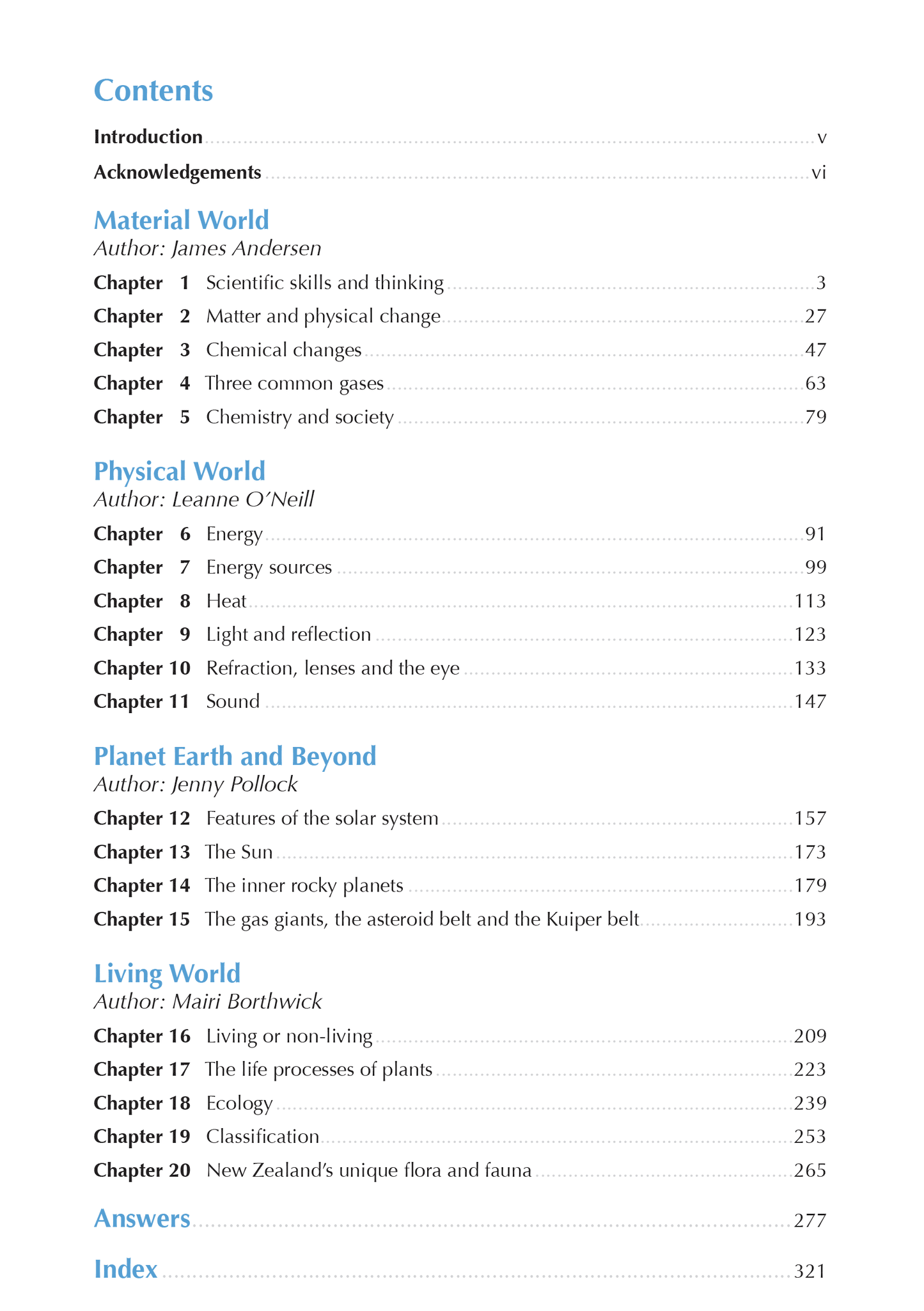 Year 9 Science ESA Study Guide