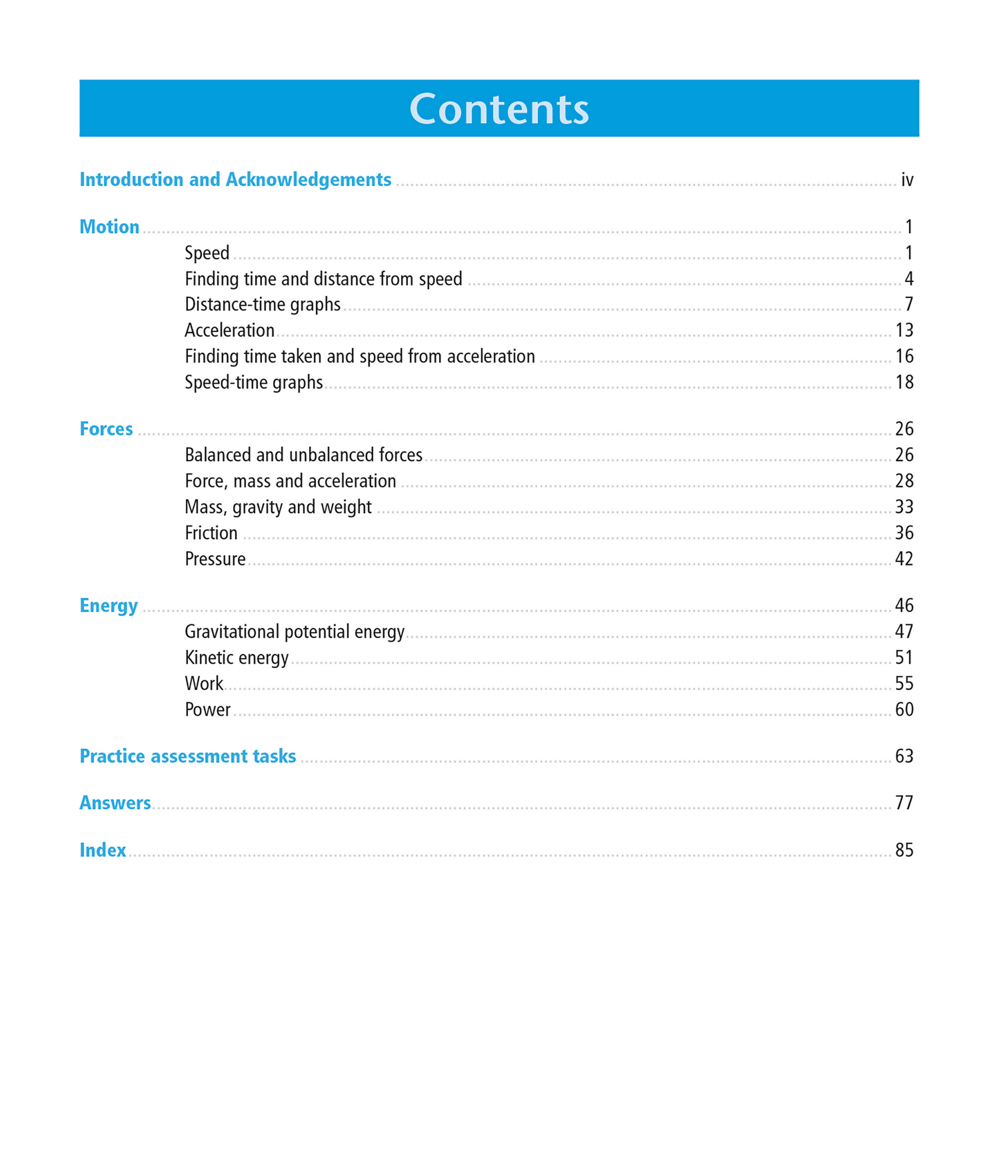 Level 1 Mechanics 1.1 Learning Workbook