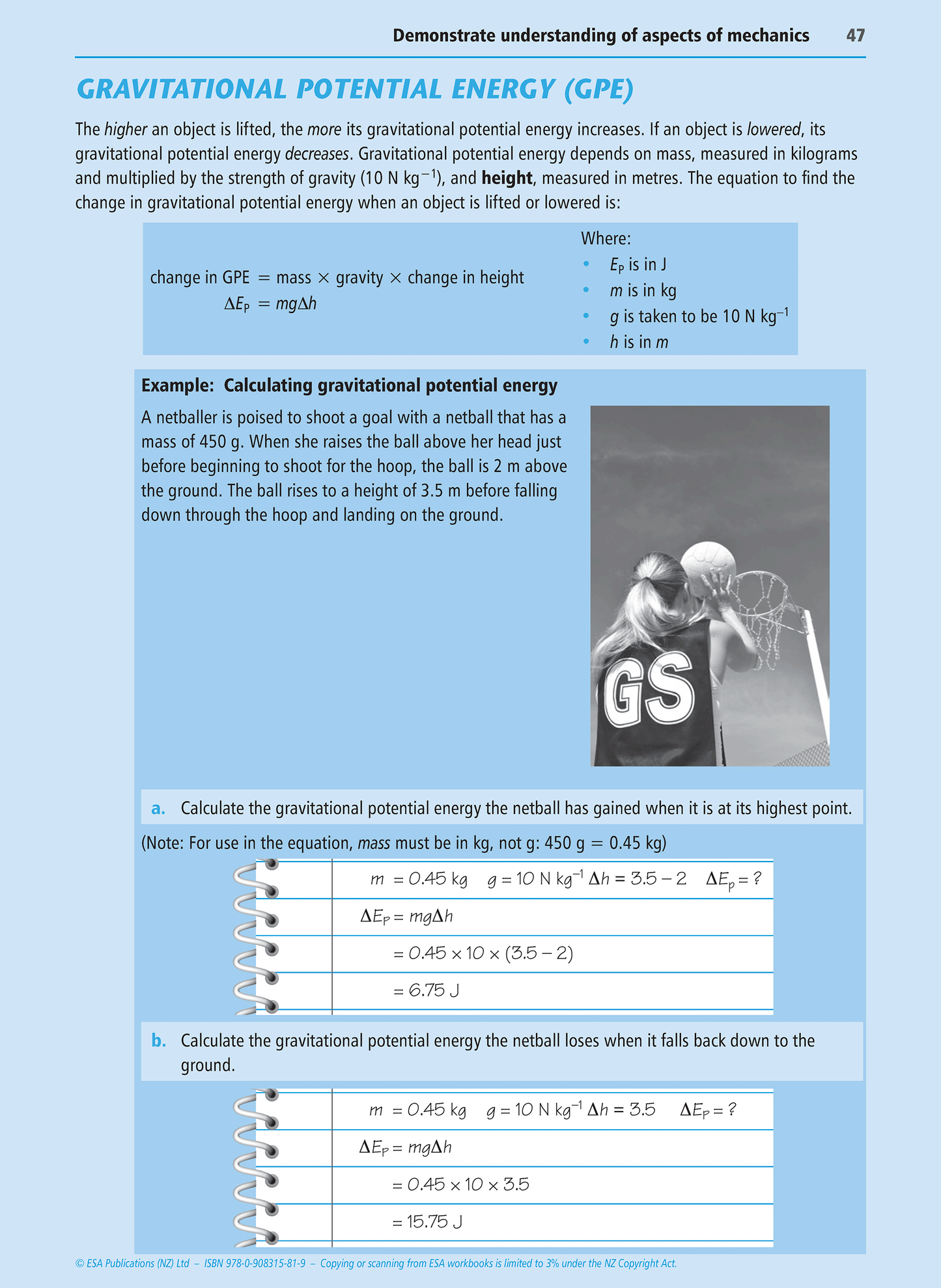 Level 1 Mechanics 1.1 Learning Workbook