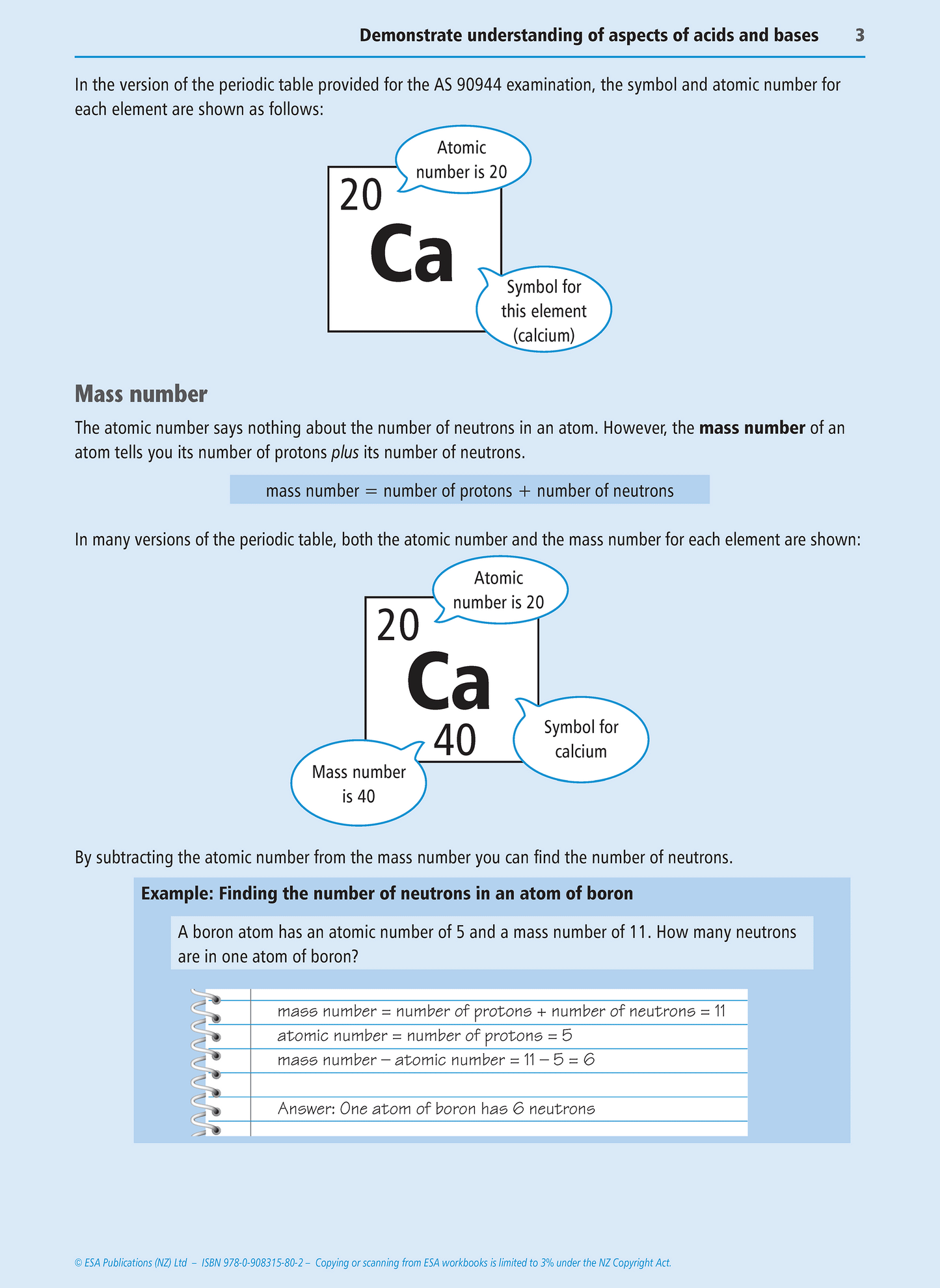 Level 1 Acids and Bases 1.5 Learning Workbook