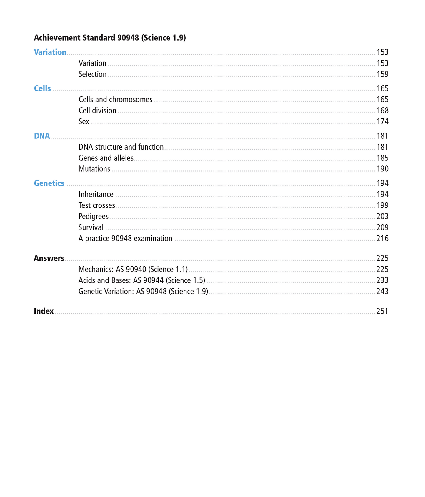 Level 1 Science Externals Learning Workbook - SPECIAL (damaged stock at $10 each)
