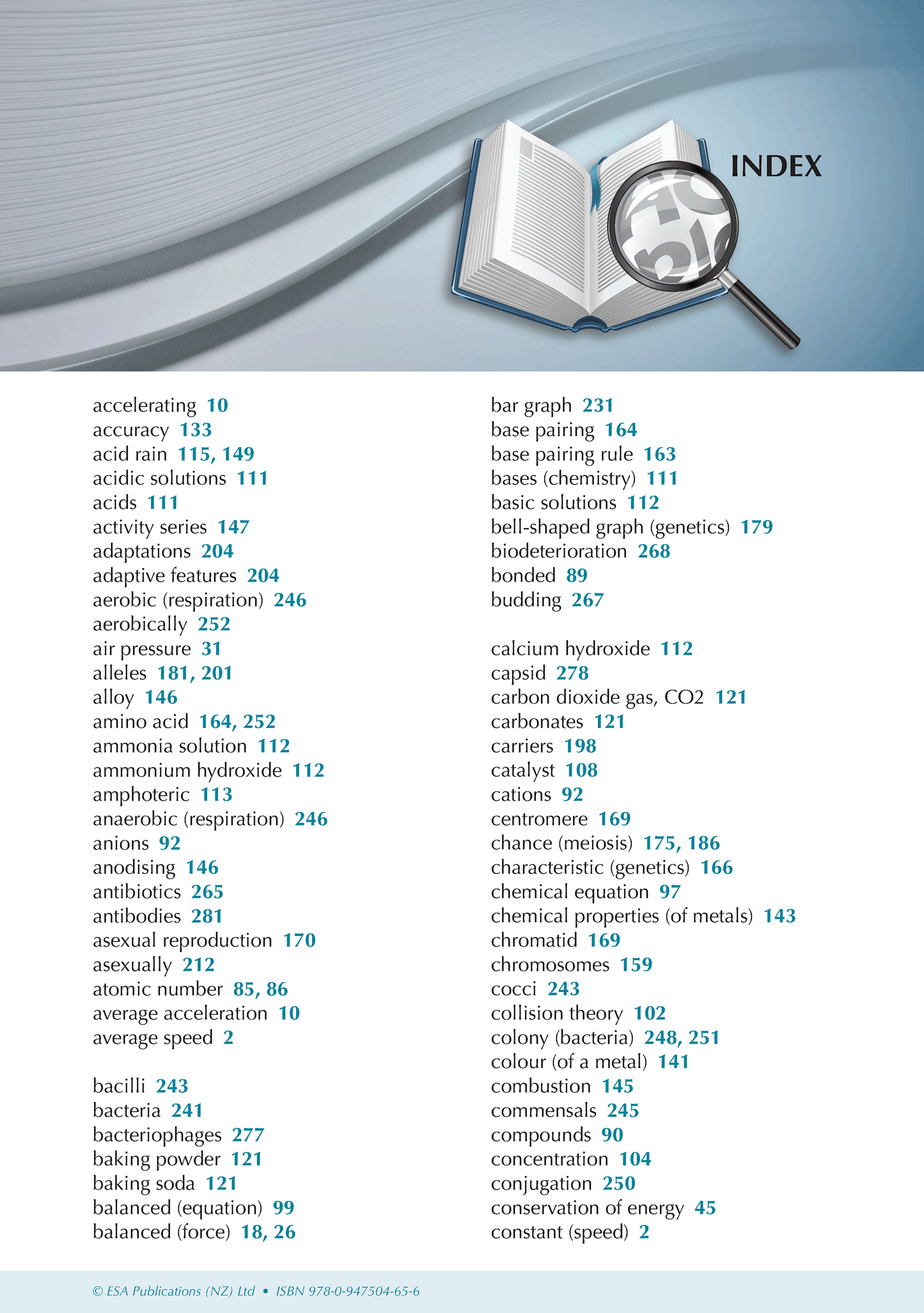 Level 1 Science ESA Study Guide