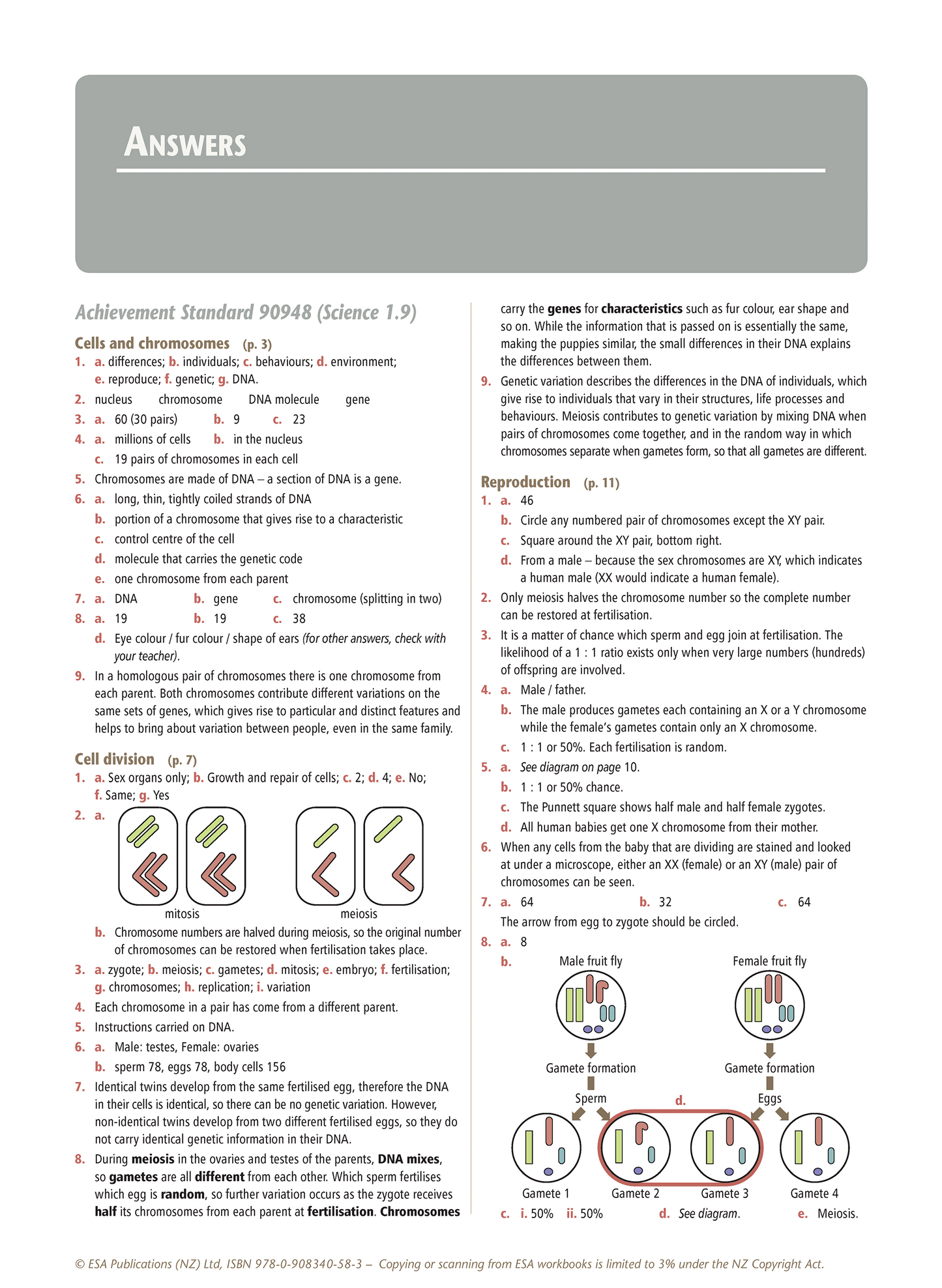 Level 1 Science Learning Workbook - SPECIAL (damaged stock at $20 each)