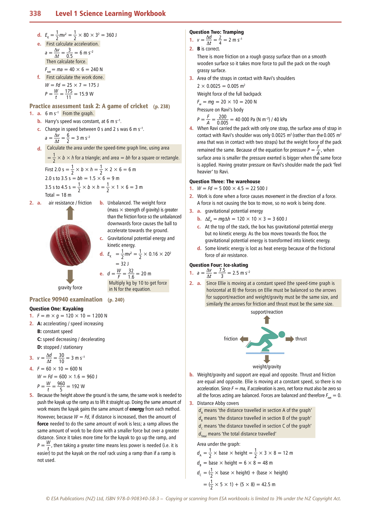 Level 1 Science Learning Workbook - SPECIAL (damaged stock at $20 each)