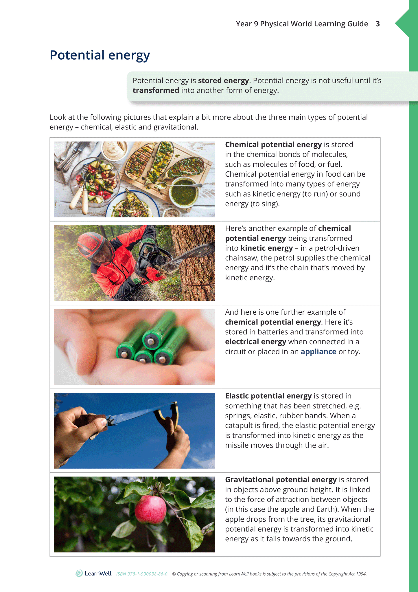 Year 9 Physical World Learning Guide