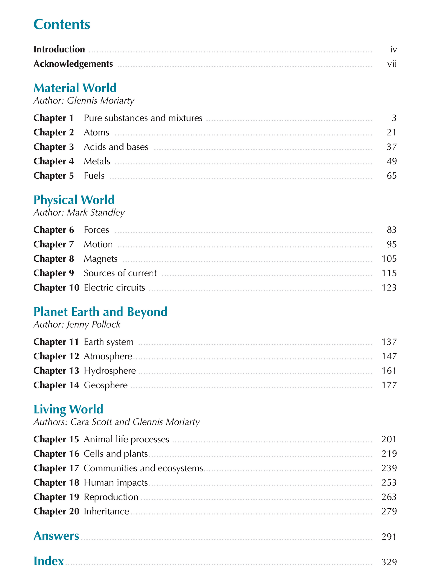 Year 10 Science ESA Study Guide