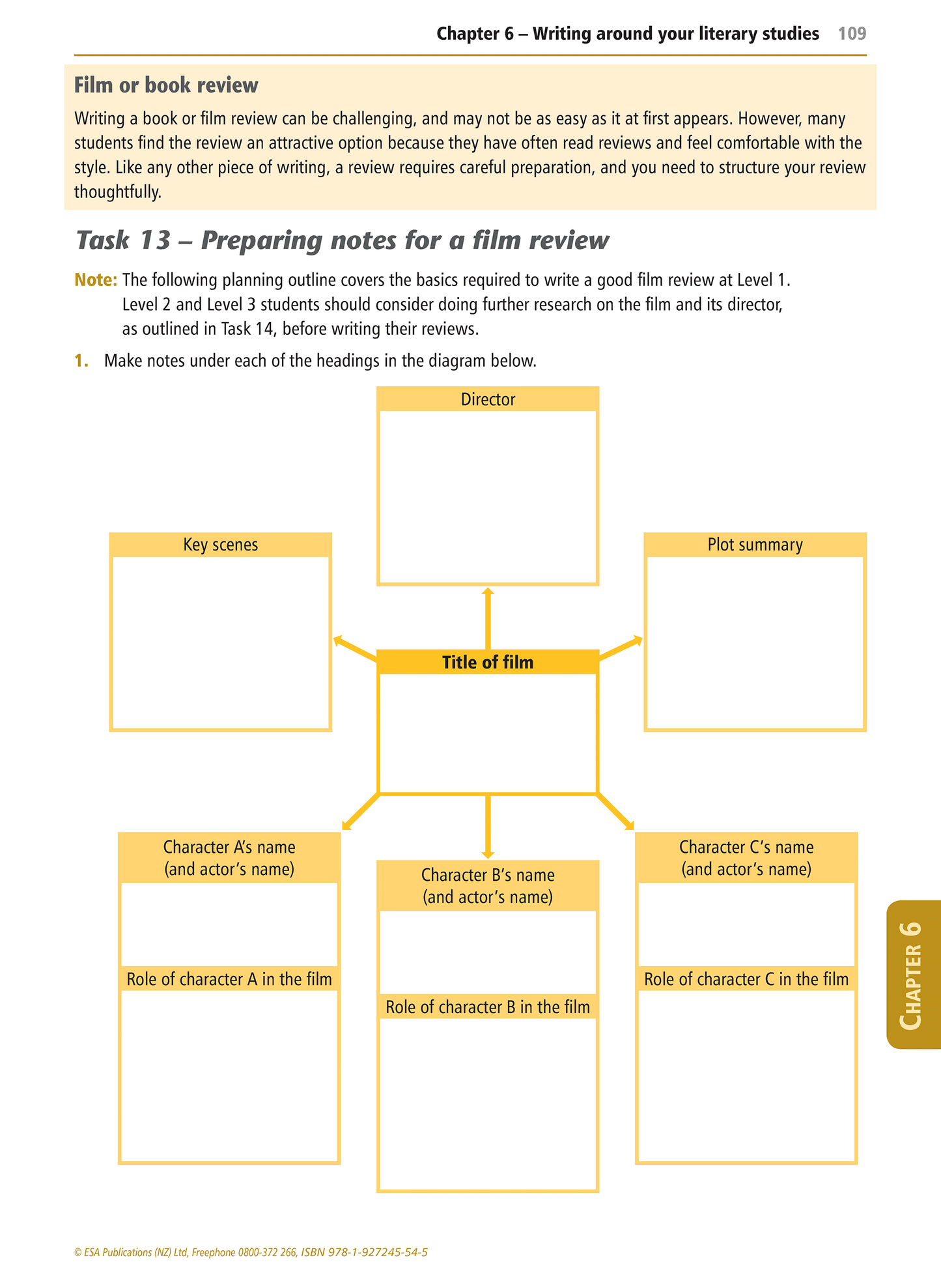 Senior Writing Learning Workbook