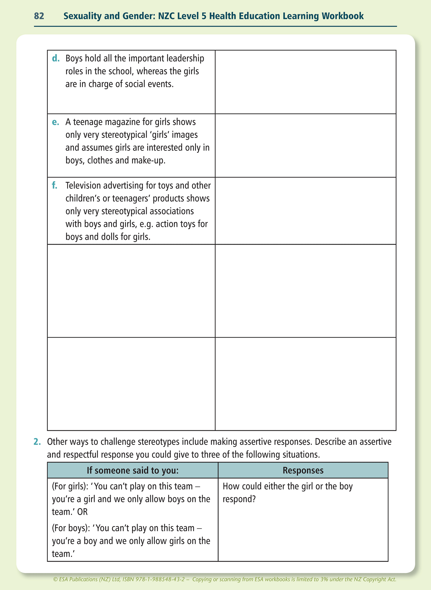 Level 5 Sexuality and Gender Learning Workbook
