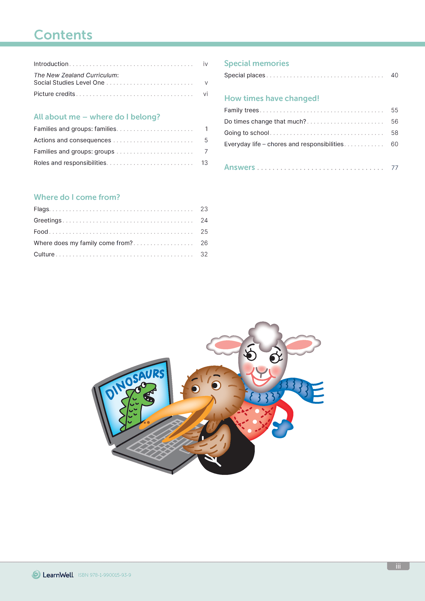 Year 1 and Year 2 Social Studies Start Right Workbook