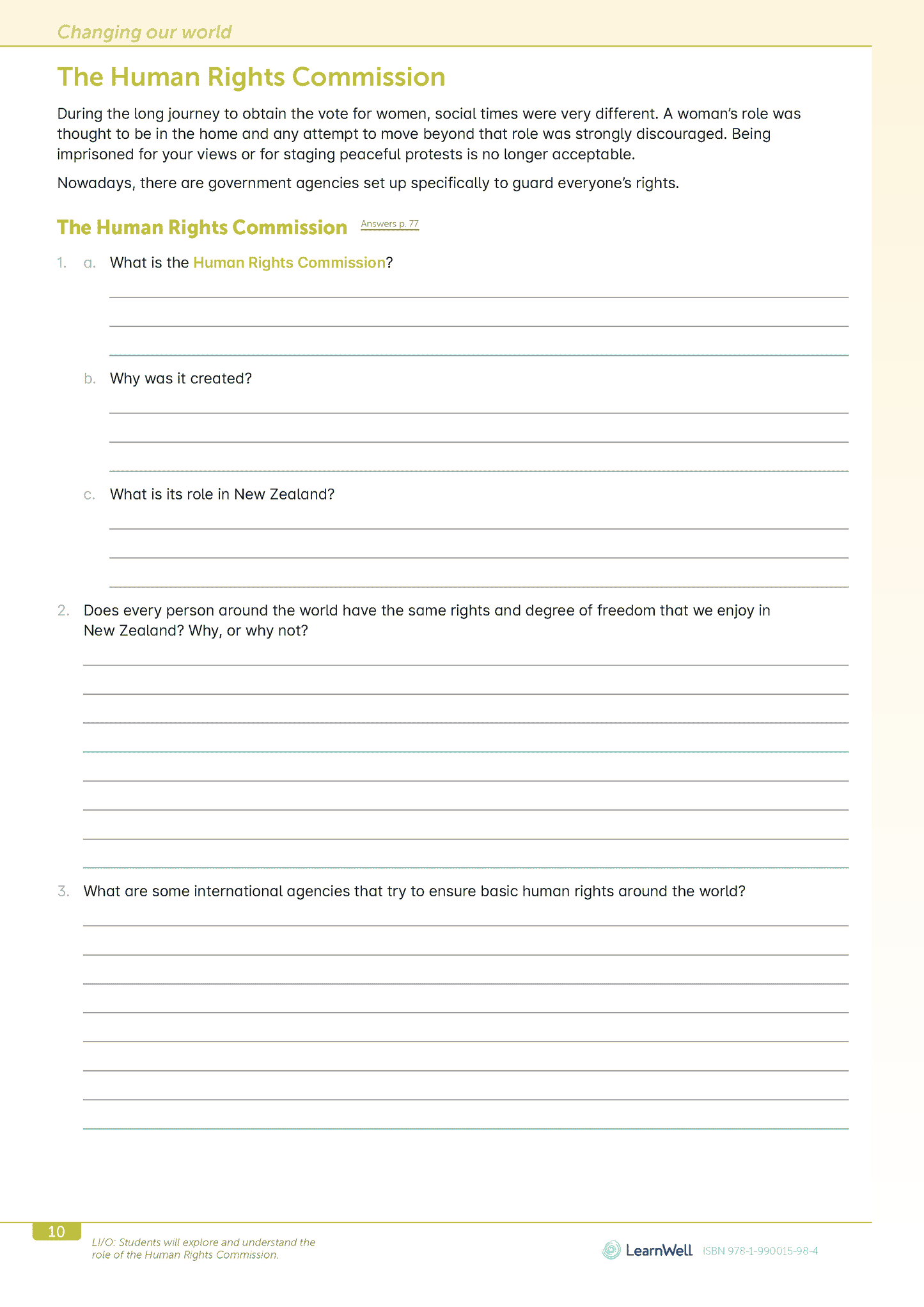Year 7 Social Studies Start Right Workbook