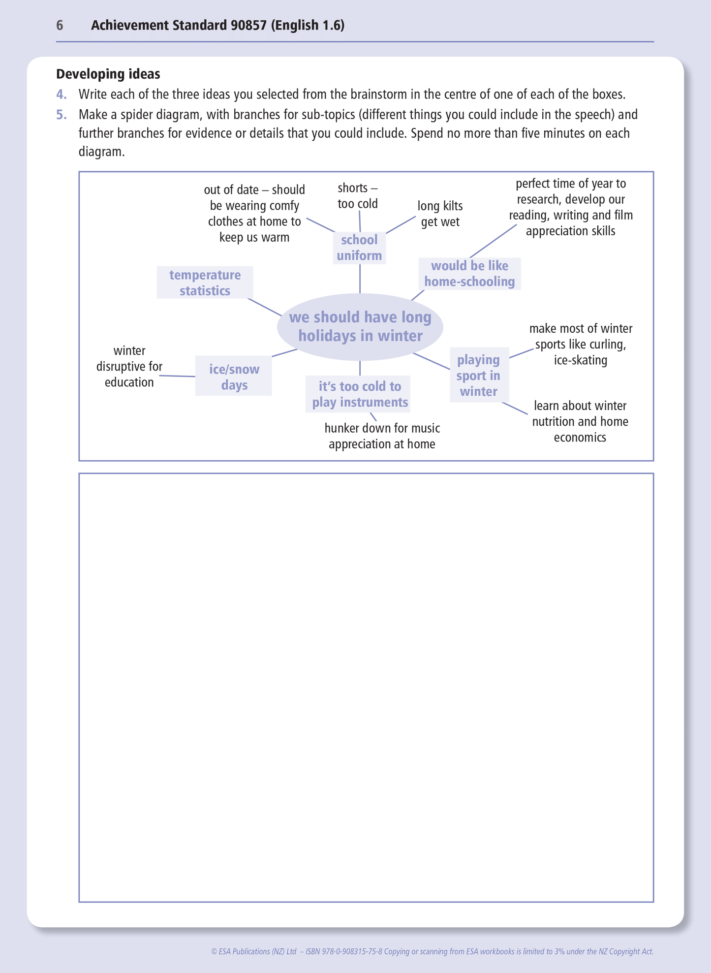 Level 1 Speaking 1.6 Learning Workbook