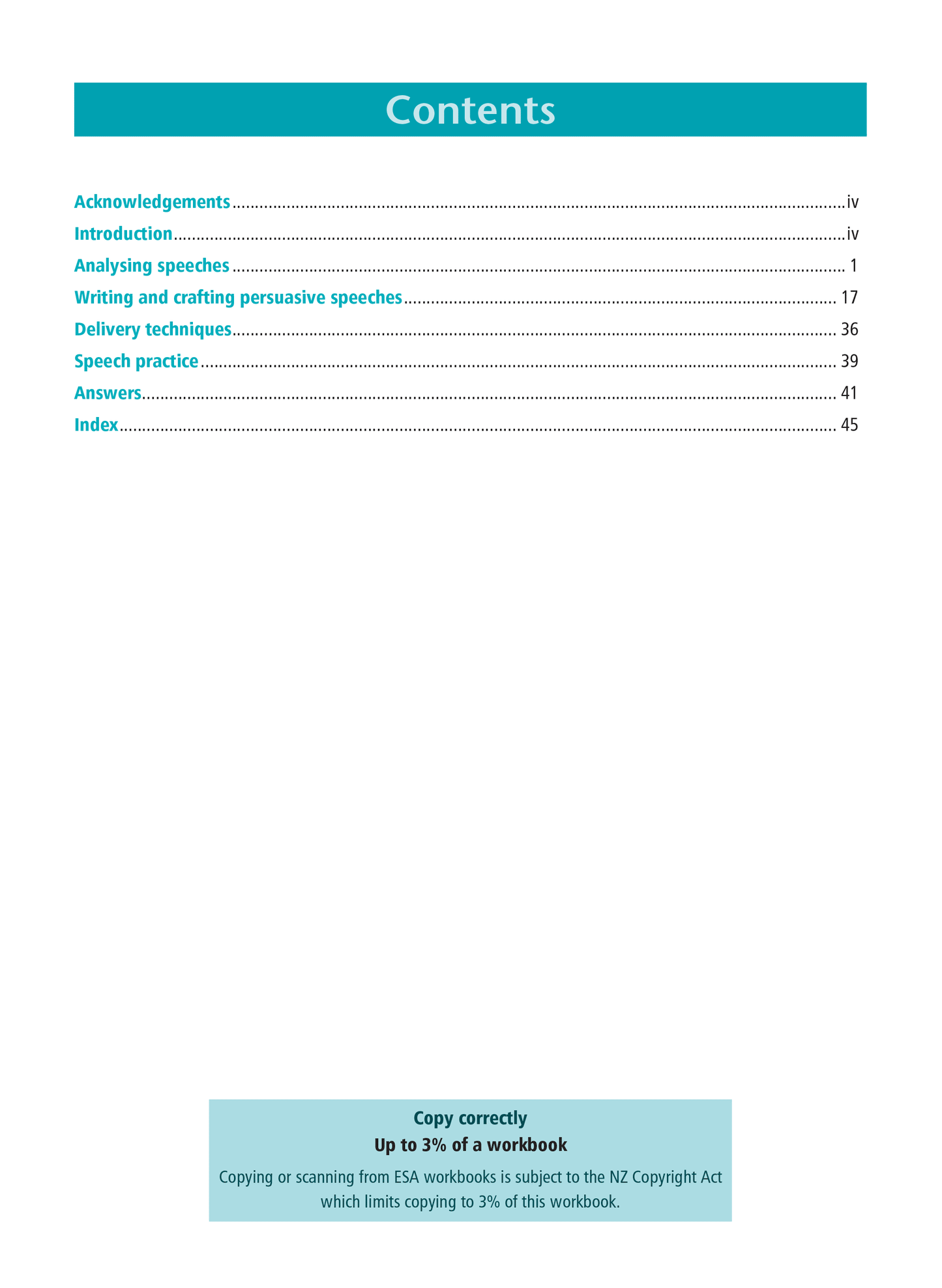 Level 2 Speaking 2.5 Learning Workbook