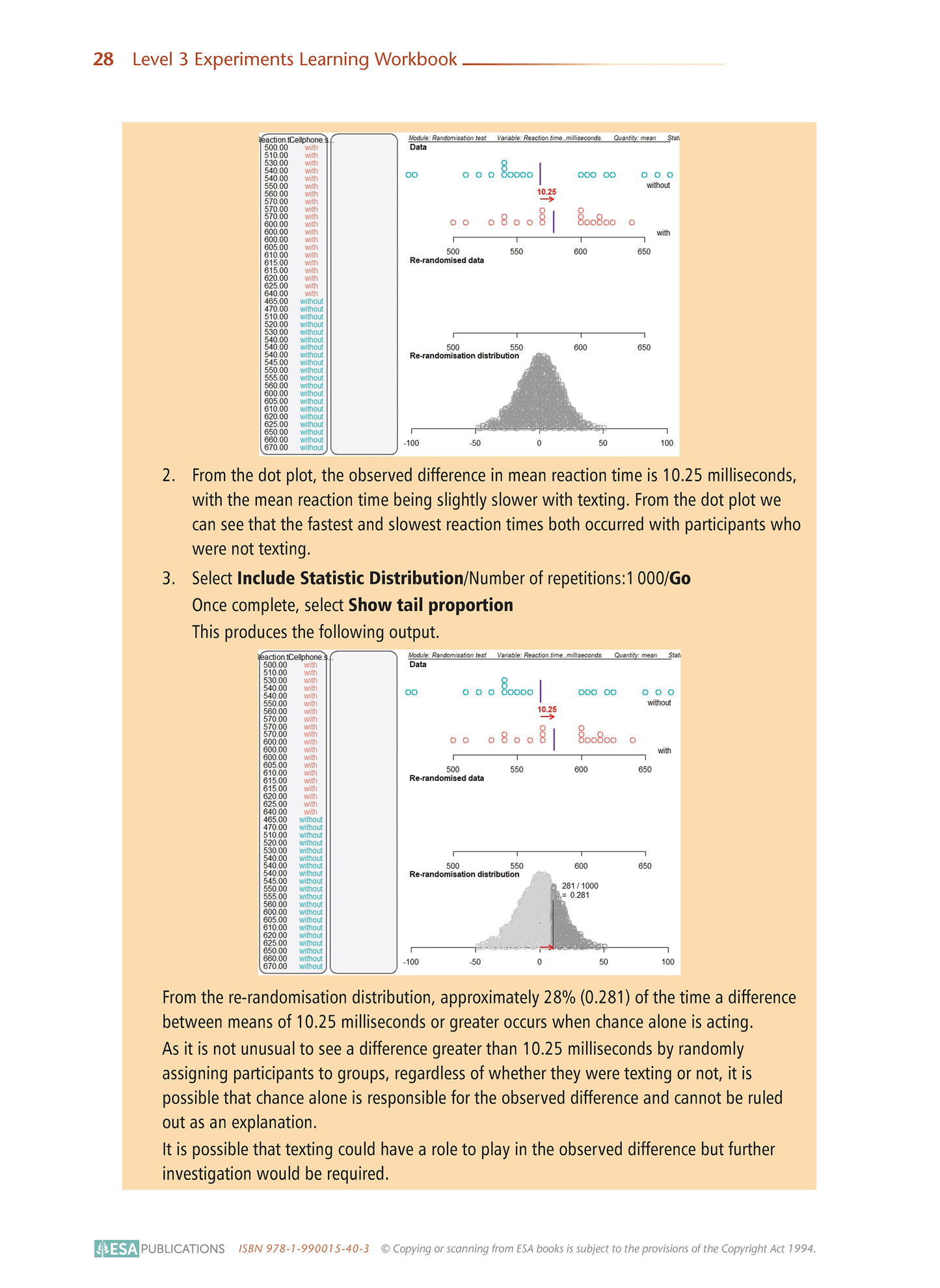 Level 3 Experiments 3.11 Learning Workbook