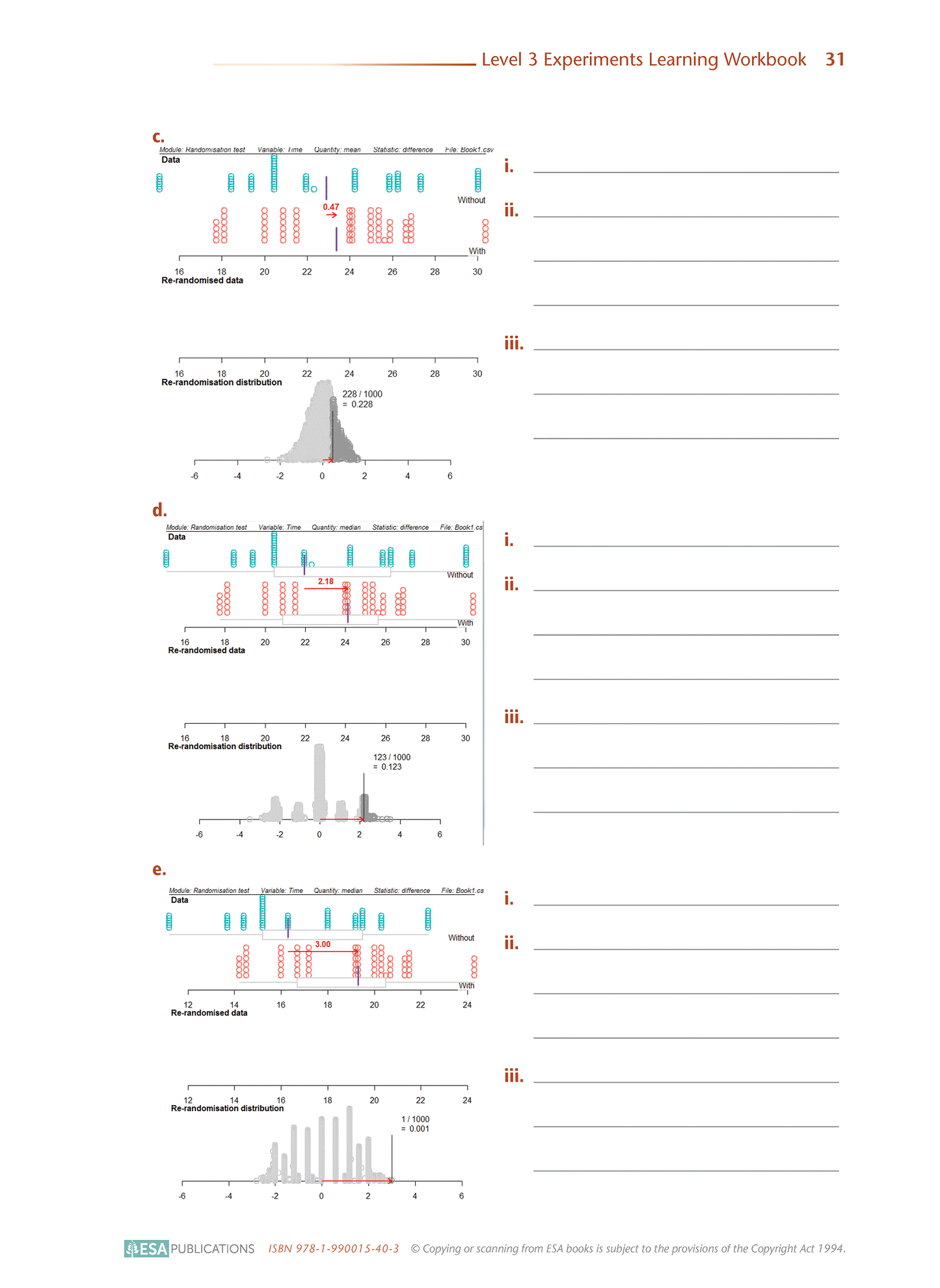 Level 3 Experiments 3.11 Learning Workbook