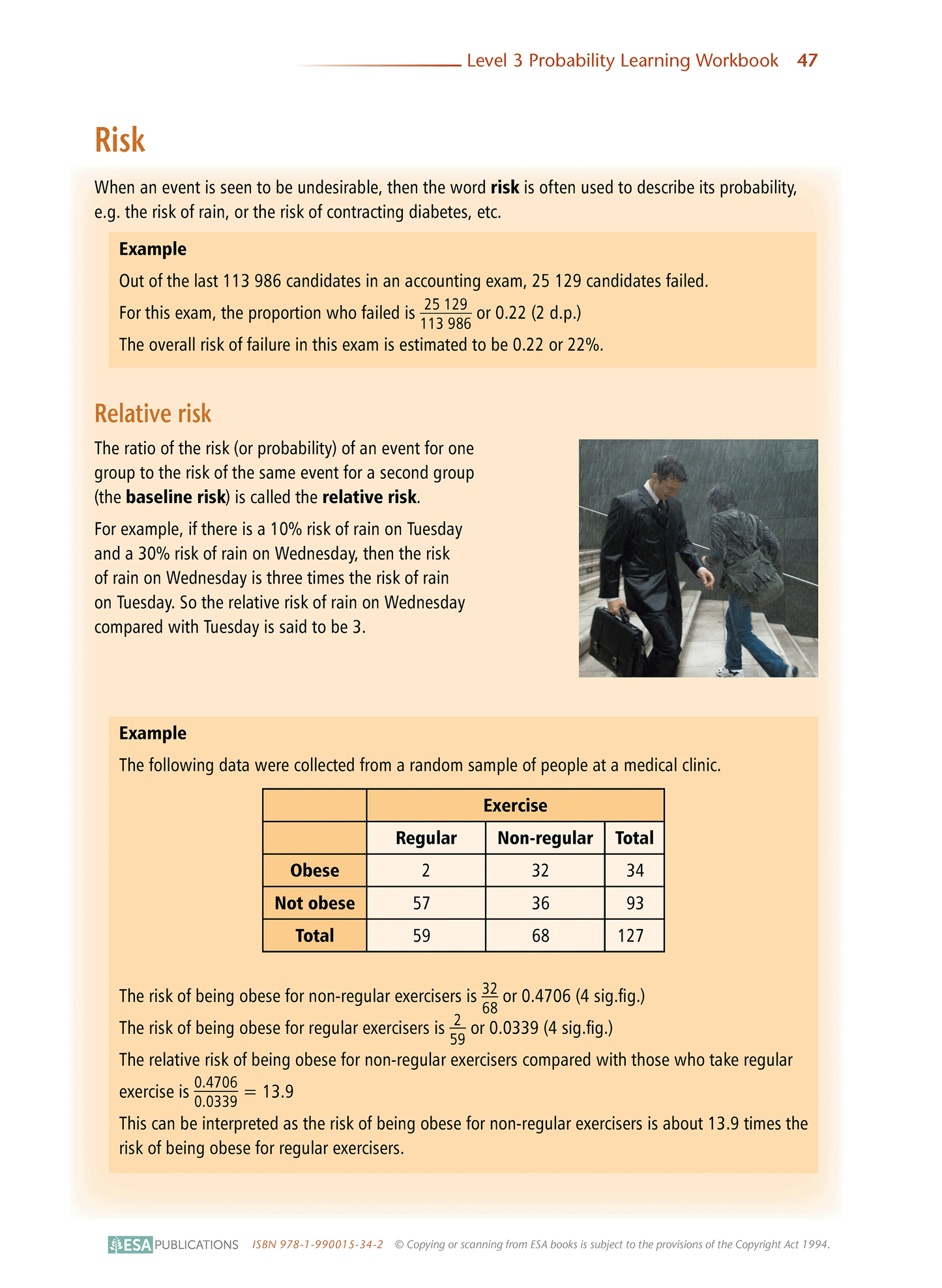 Level 3 Probability 3.13 Learning Workbook