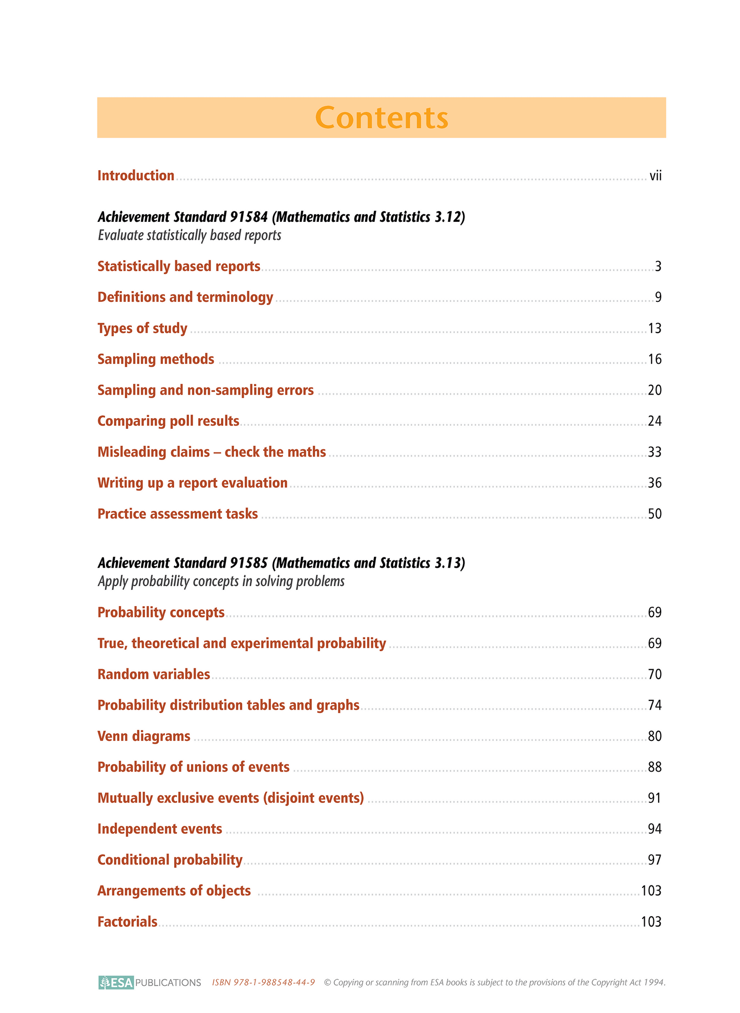 Level 3 Statistics Externals Learning Workbook