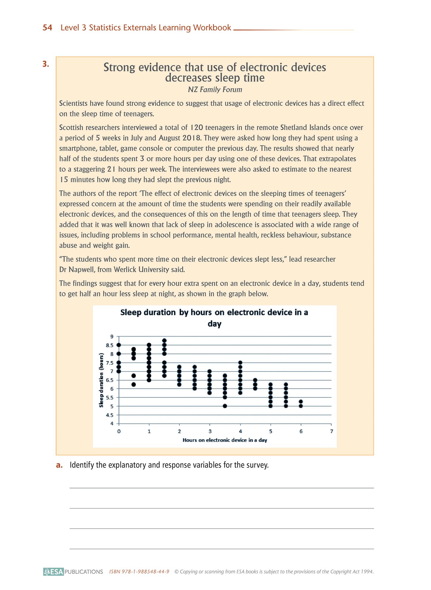 Level 3 Statistics Externals Learning Workbook