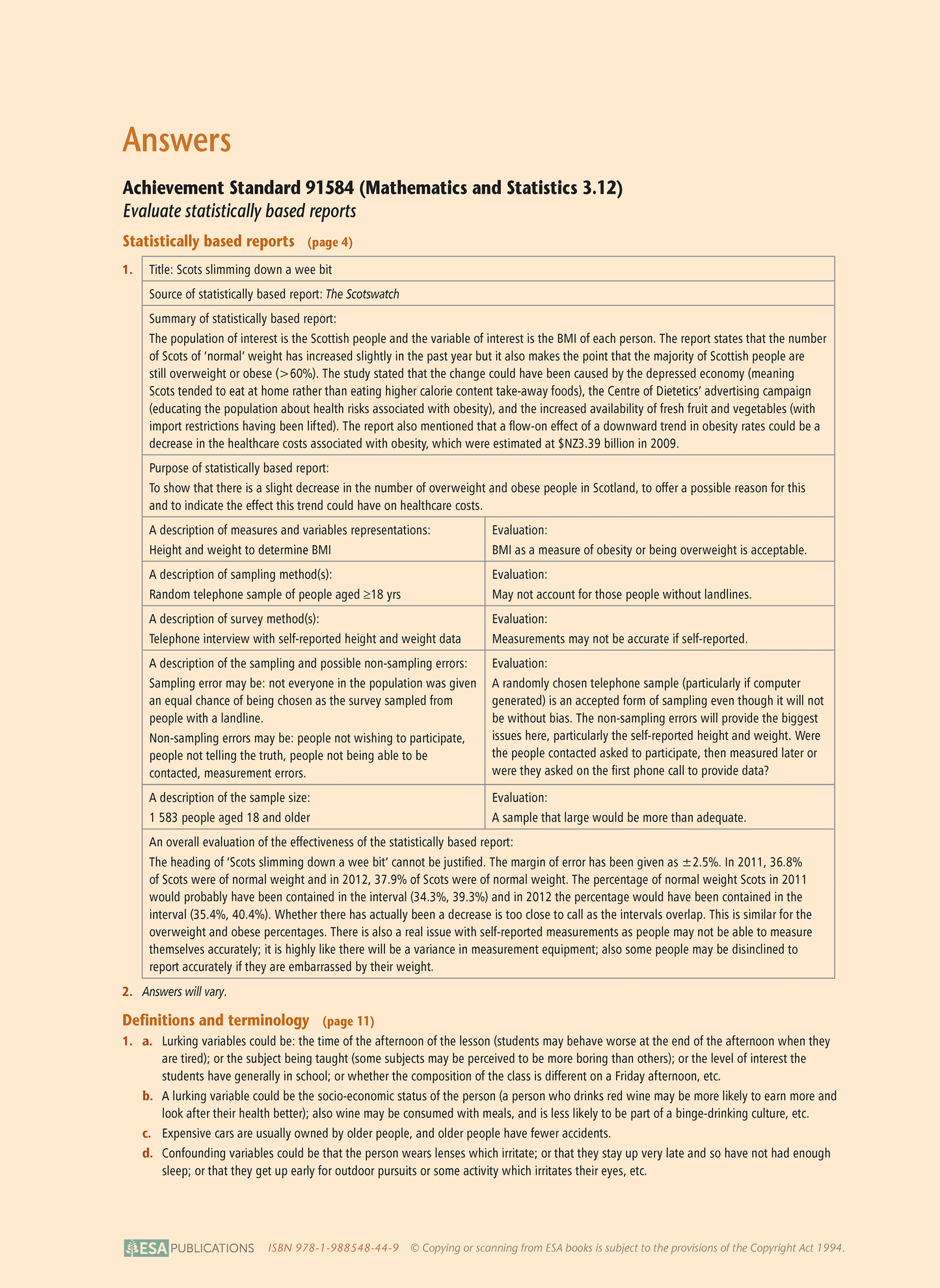Level 3 Statistics Externals Learning Workbook