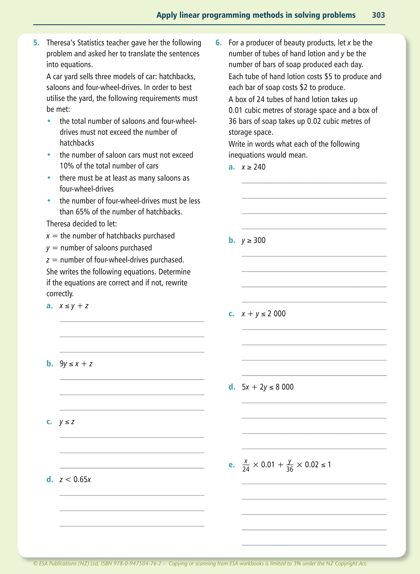 Level 3 Statistics Learning Workbook