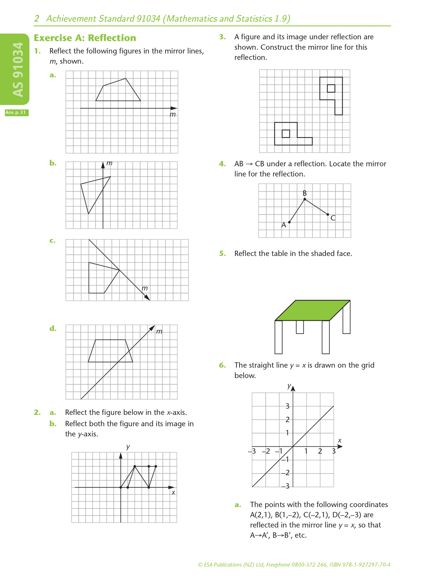 Level 1 Transformation Geometry 1.9 Learning Workbook