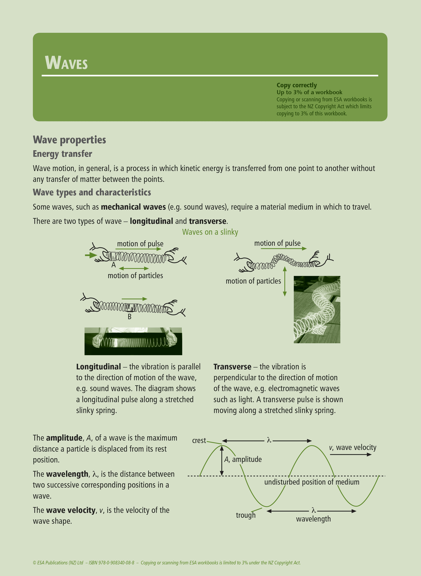 Level 2 Waves 2.3 Learning Workbook